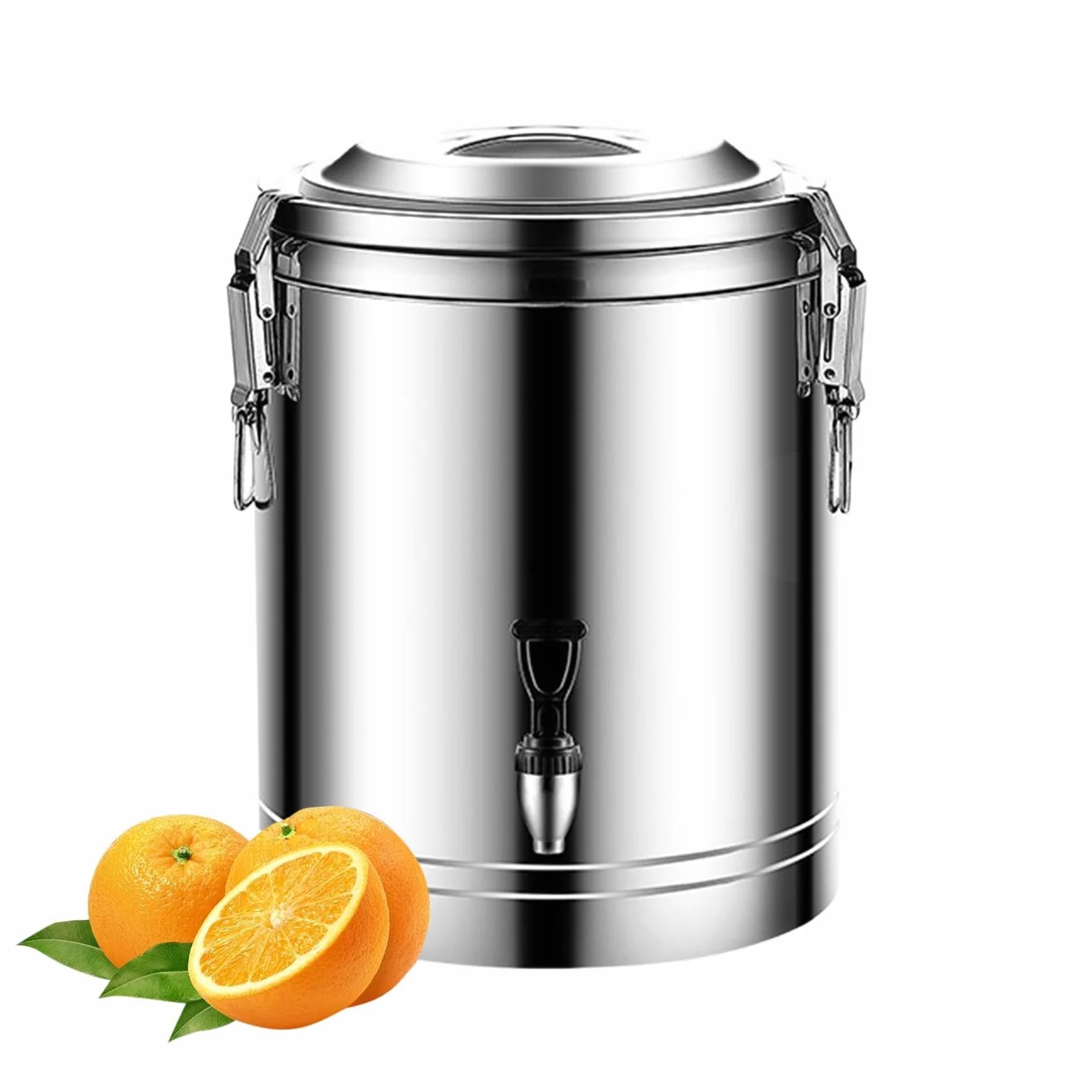 Dispensadores de Bebidas para Acero Inoxidable Aislado Y Resistente Con | Dispensador de Agua y Contenedor para Bebidas para Café, Té, , Limonada, Picnic, Cafetería, Restaurante,
