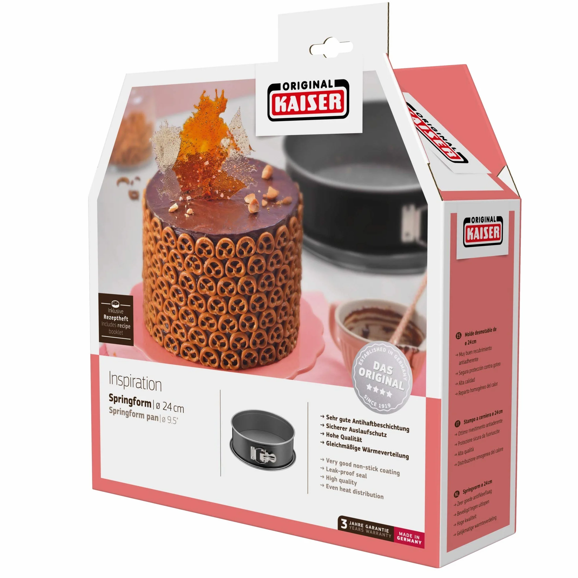Kaiser Inspiration Molde redondo desmontable antiadherente Ø 24cm