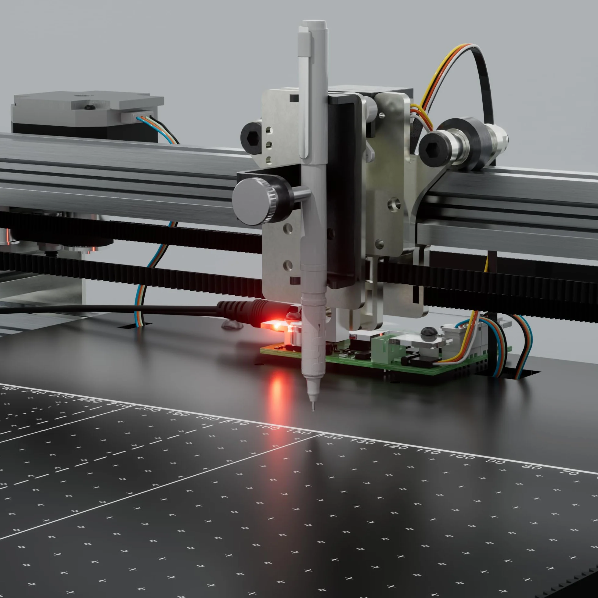 iDraw H SE - Robot de dibujo para artistas, plóter de bolígrafo, trazador XY, máquina de dibujo de robot de escritura a mano estable con placa base, rango de trabajo A5-A3, diseño todo en