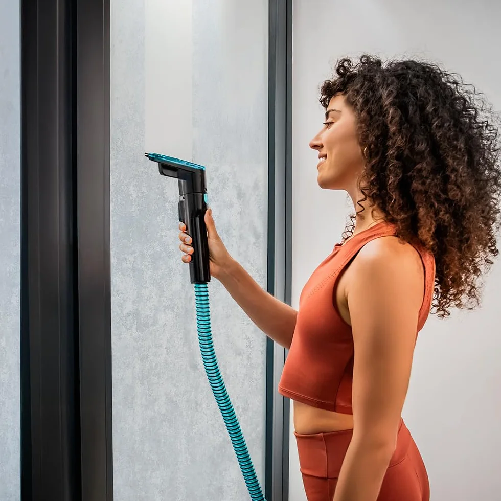 Cecotec Limpiatapicerías Conga 7000 Carpet&Spot Clean Steam XXL Pro. 1700W, Función 3 en 1, Limpieza con Vapor y Agua Caliente, Radio de 9 Metros, 15 Accesorios, Limpiacristales, Autolimpieza