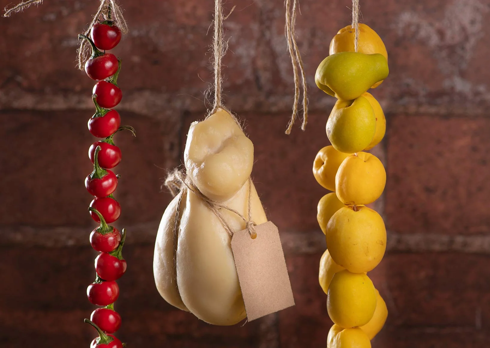 Caciocavallo Queso tradicional italiano de leche de vaca 800 g