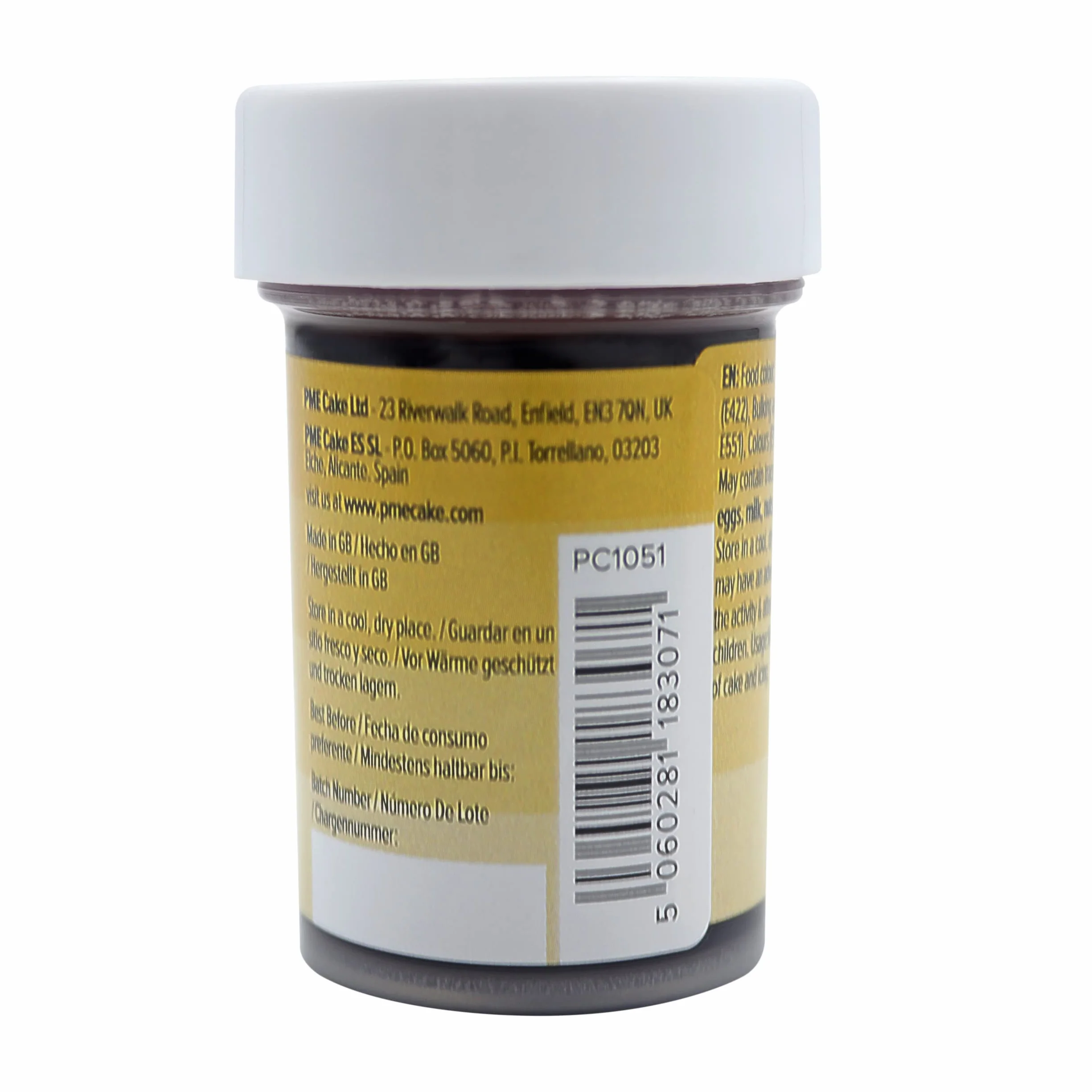 PME Colorante Alimentario en Pasta Dorado 25g