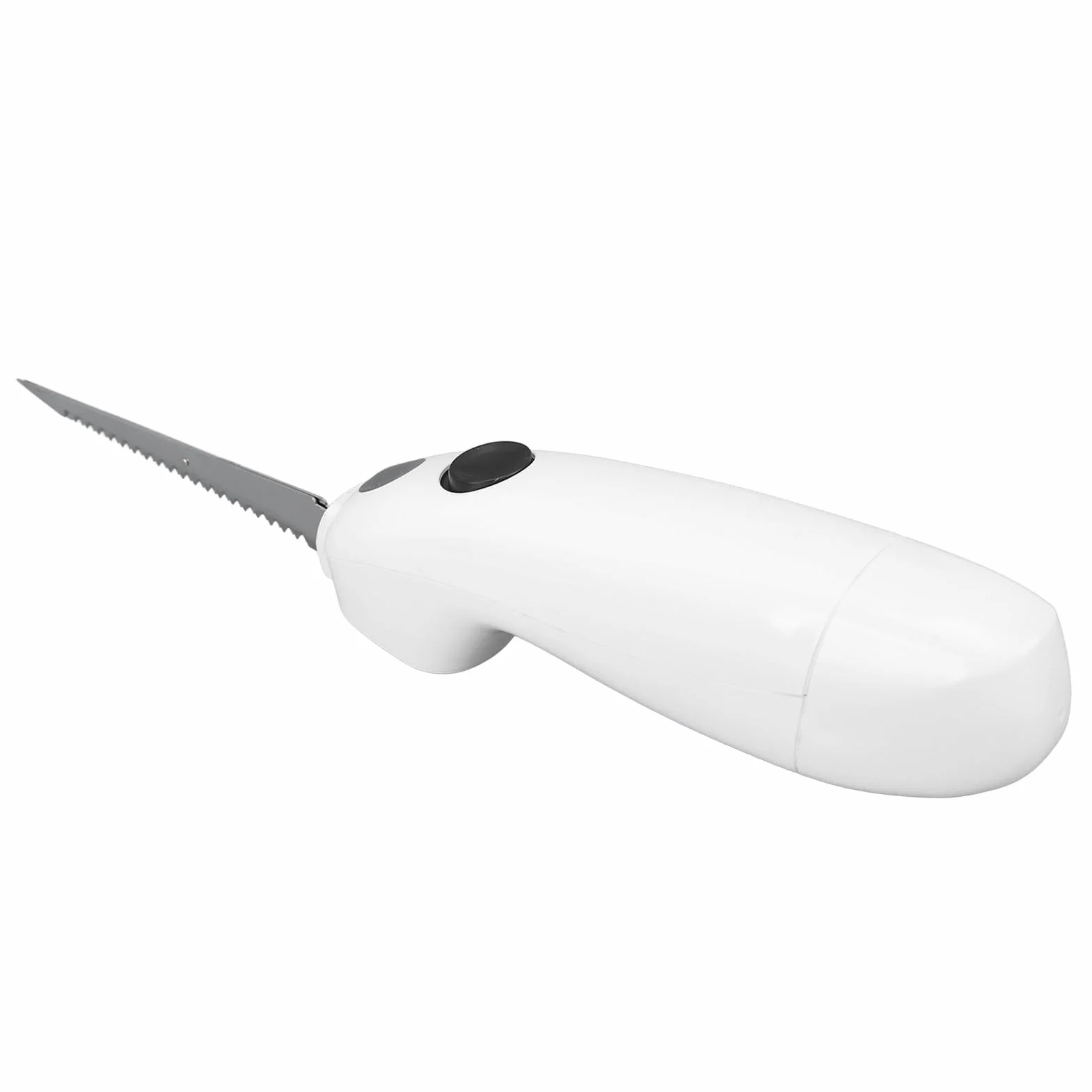 Cuchillo a Batería, Cuchillo de Cocina Eléctrico Lavable de Acero Inoxidable PP Duradero para Restaurante