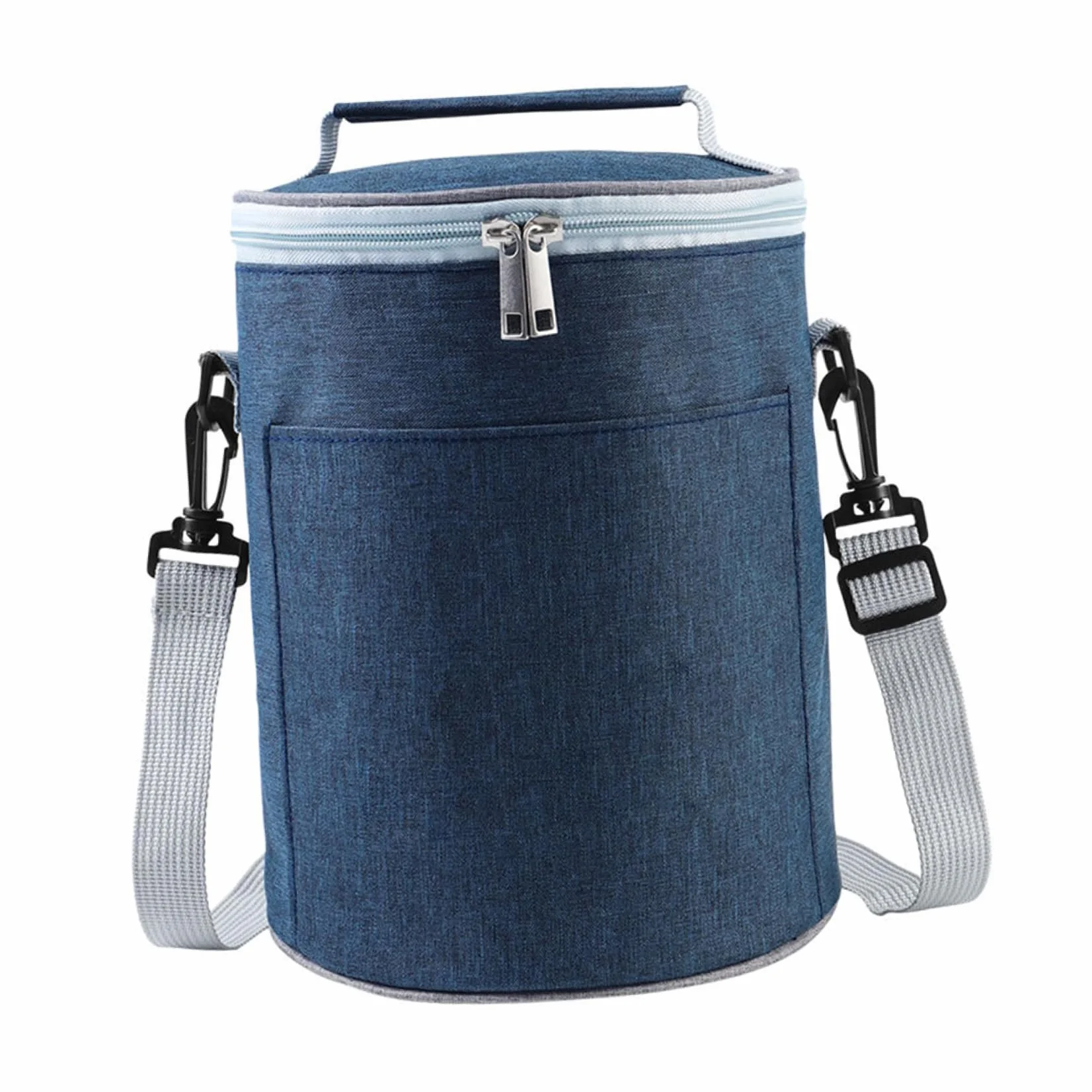 Cabilock Bolsa Isotérmica de Almuerzo Mediana Oxford con Aislamiento de Aluminio Resistente y Portátil para Picnic y Camping