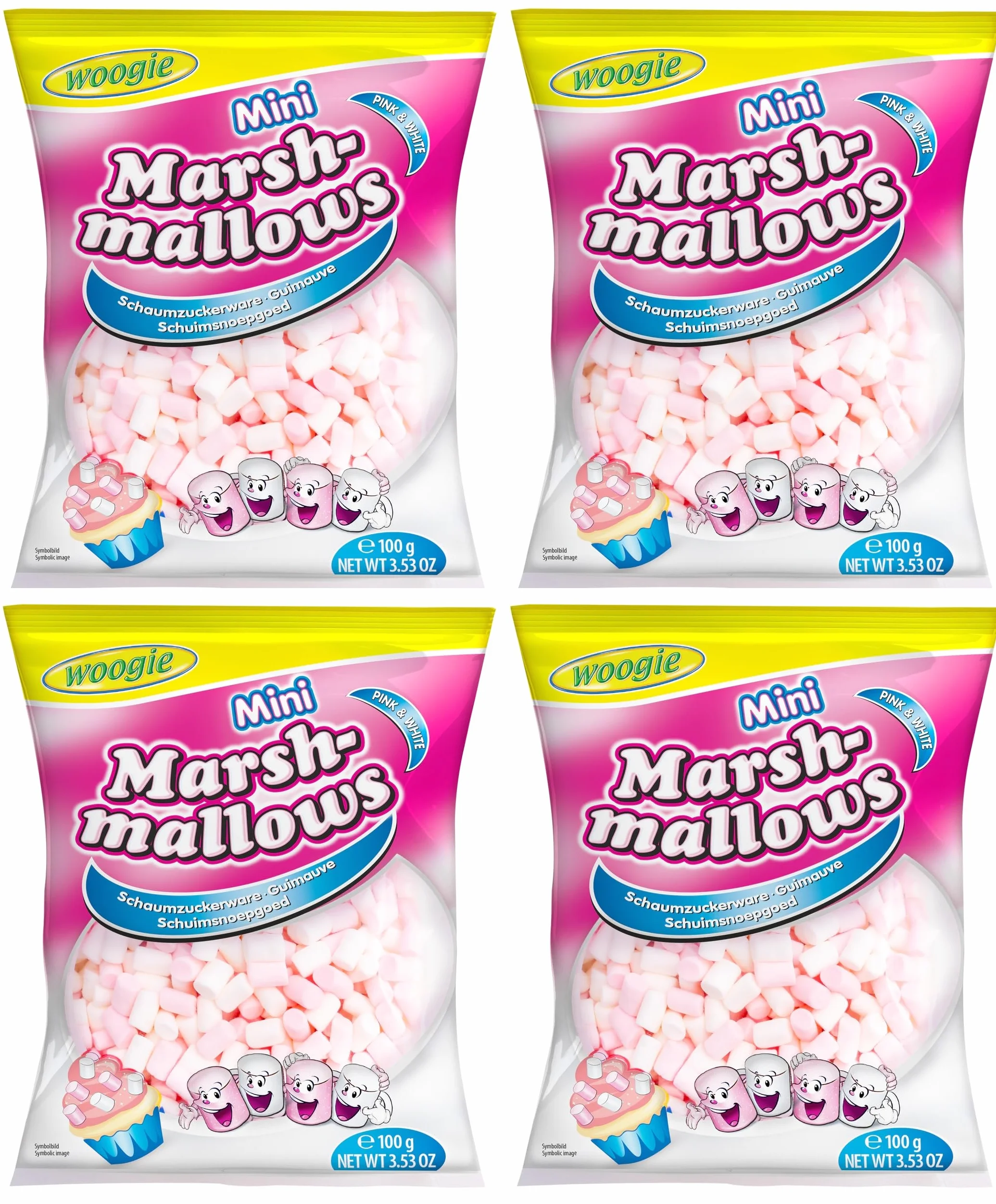 Marshmallows 4x100 (400gr)