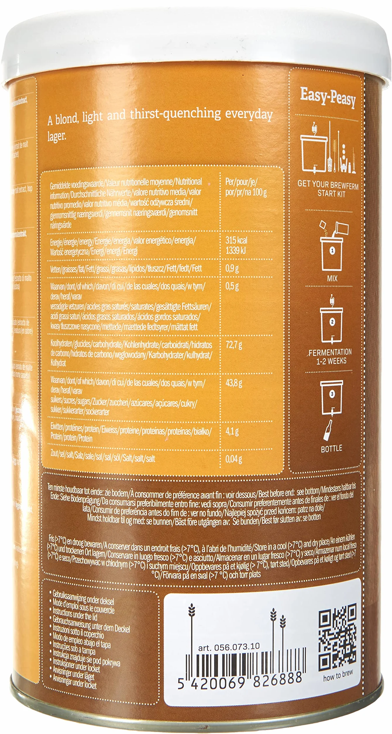 Brewferm Juego de cerveza Pilsner