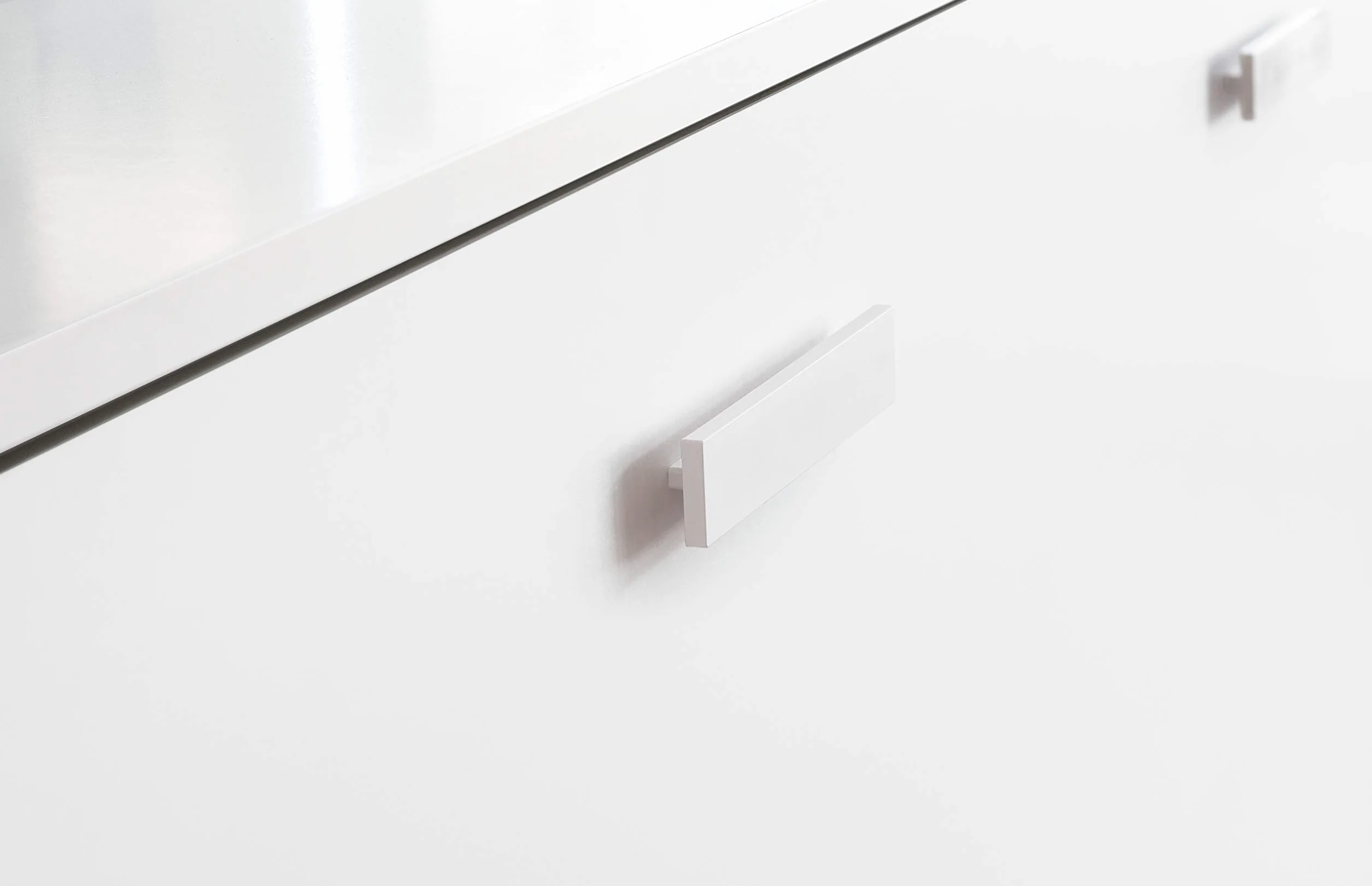 Cama Abatible Horizontal Plegable de Pared de 90x190 Color Blanco