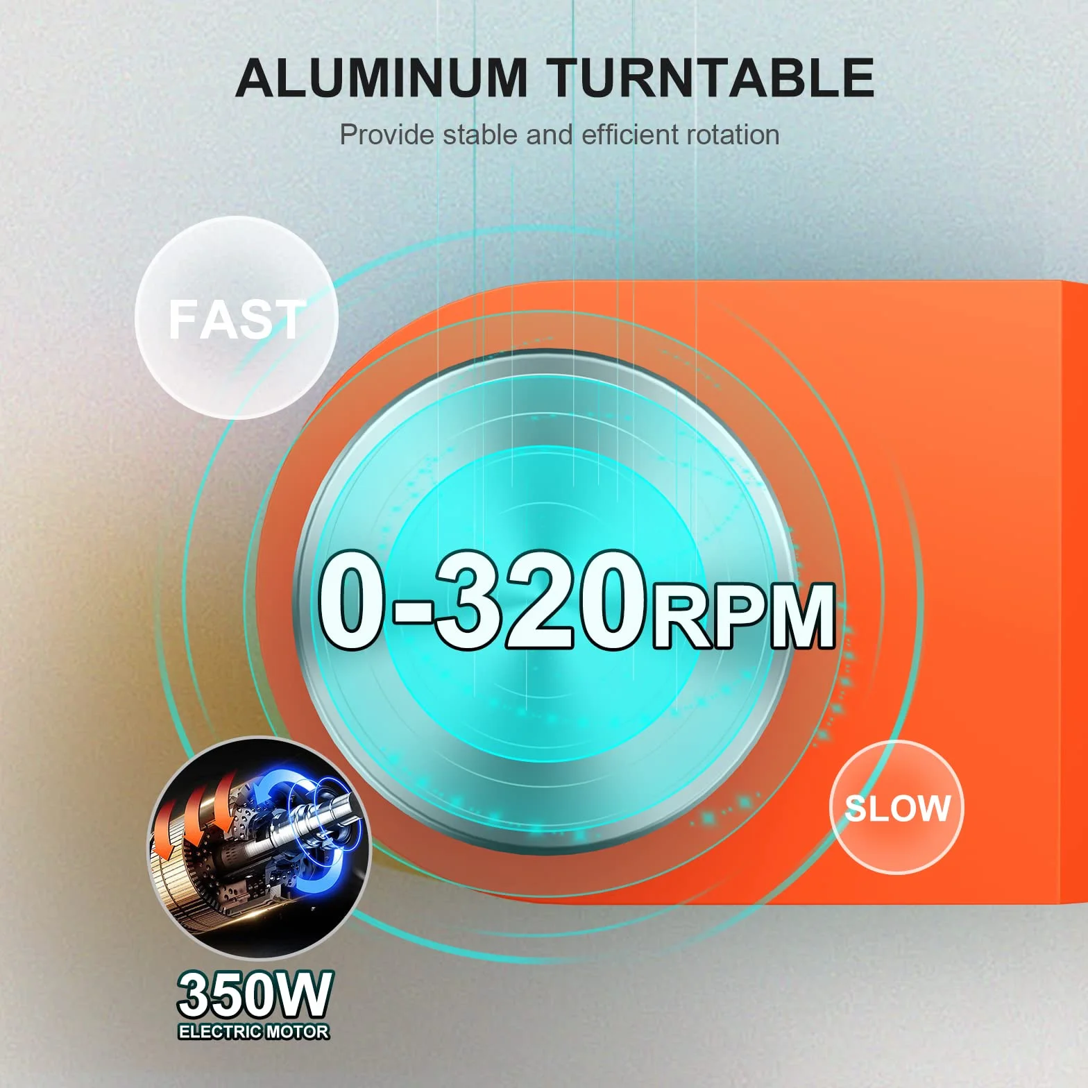 350W Rueda de Cerámica Eléctrica con Pantalla LCD 25CM Máquina Cerámica para Bricolaje de Cerámica Pottery Wheel Machine con Kit