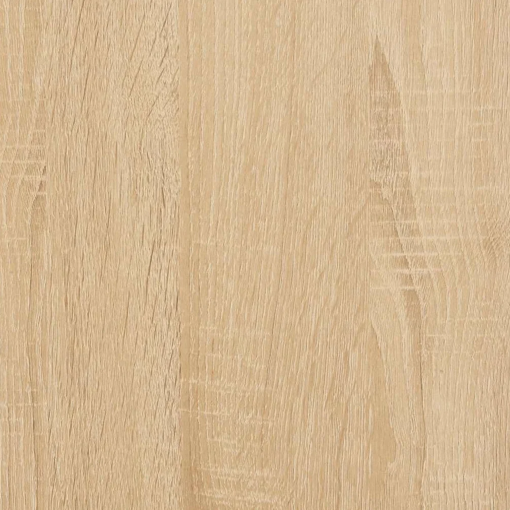 vidaXL Mueble de Discos Madera de ingeniería Roble Sonoma 85x38x48 cm