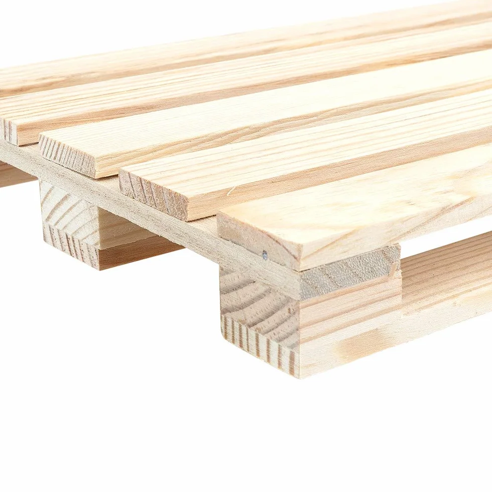 Ideen mit Herz Minipalés de madera decorativos 24 x 16 x 2,5 cm 2 unidades
