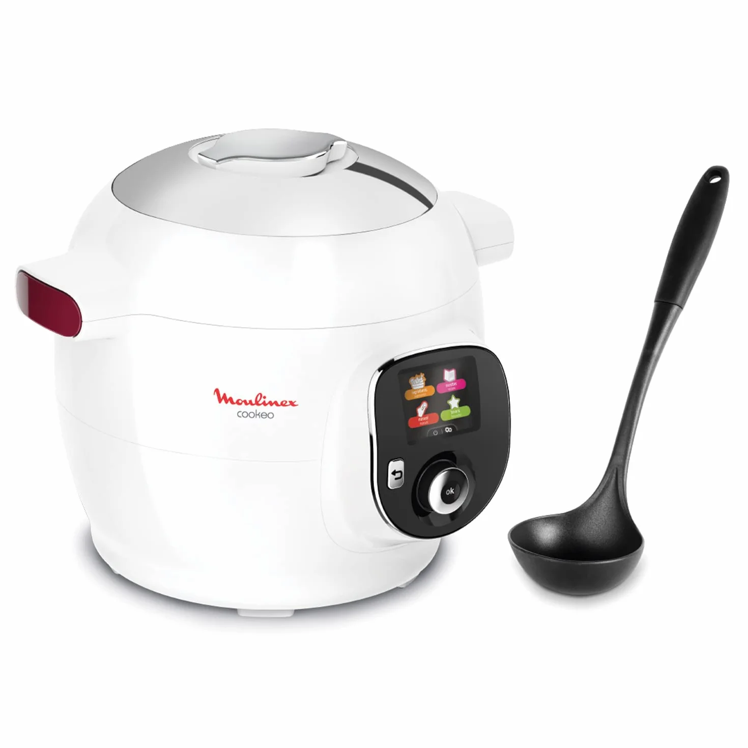 Moulinex Multicocina inteligente Cookeo 6L 1600W 100 recetas 6 modos de cocción YY4407FB