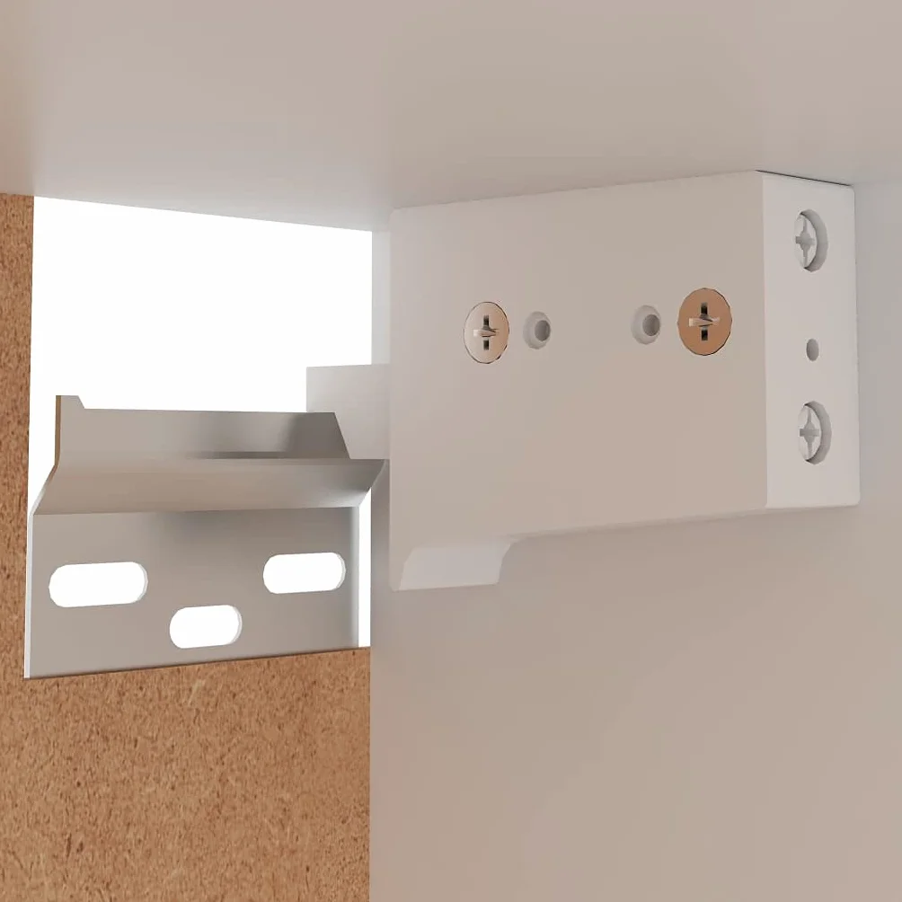 vidaXL Conjunto de armarios de Cocina Lyon de 11 Piezas de Madera de ingeniería Blanca