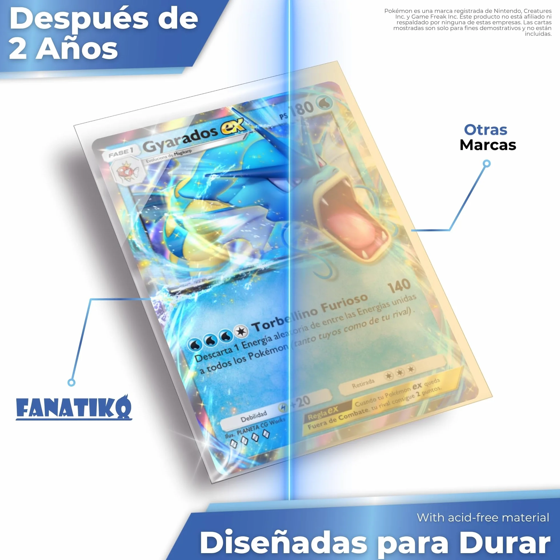 Fundas Cartas Pokemon 300 uds 67x94 mm Penny Sleeves Transparentes Sin Ácido Protector Compatible Magic TCG Cromos Fútbol Coleccionables