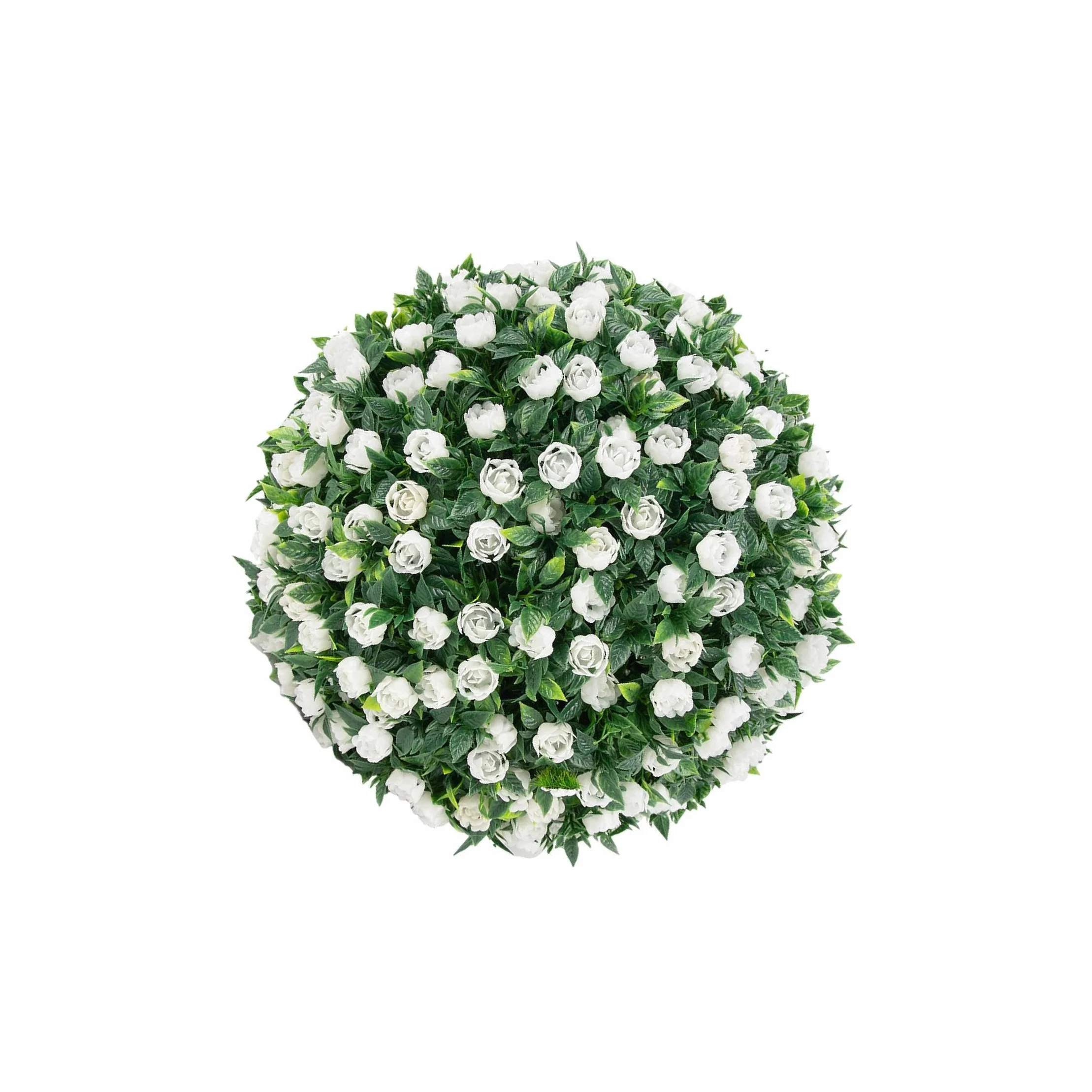 Bola Verde para balcón, 20 cm, Plantas Artificiales Decorativas para Exterior, Bola de Flores de PE, fácil Instalar y cuidar, topiarios Artificiales, decoración Techo, árbol, Estilo C