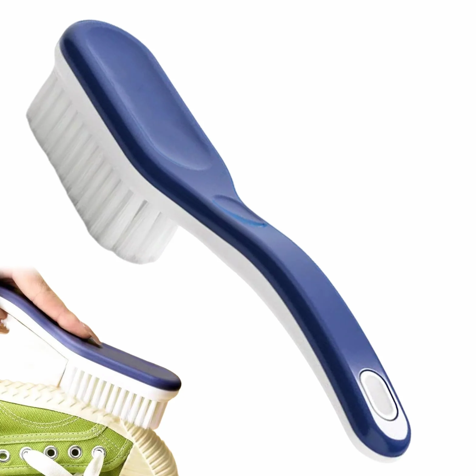 Cepillos para Limpieza De Zapatos,Cepillo Fregador Calzado | Eliminador De Manchas con Empuñadura Ergonómica para Zapatillas Alfombra Baño Ropa Y Hogar