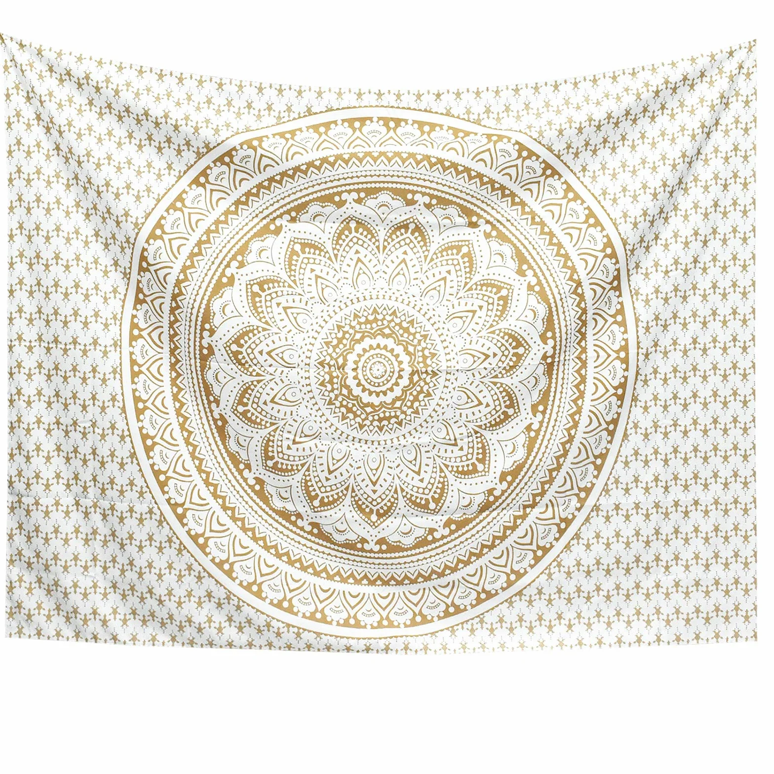 Tapiz de Pared Grande Boho Hippie Mandala 200 x 150 cm, Tapiz de Tela Decorativo para Dormitorio Sala de Estar