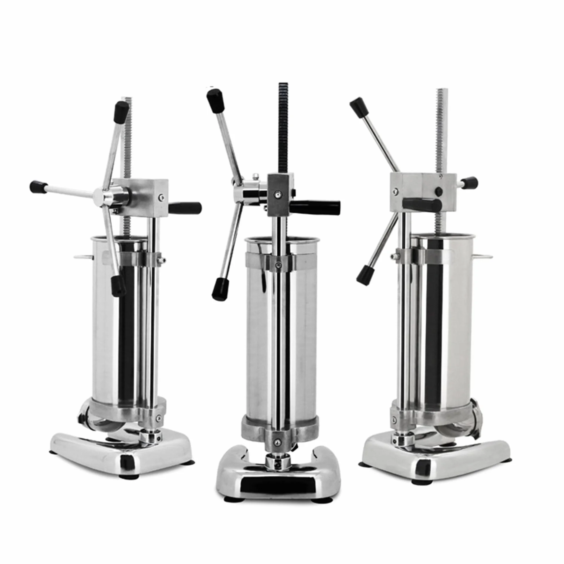 Máquina Comercial Vertical Para Hacer Churros, 5 Boquillas/moldes, Churrera Española De Acero Inoxidable Para Donas/churros Rellenos, Ideal Para Hogar, Restaurantes Y Panaderías 2L