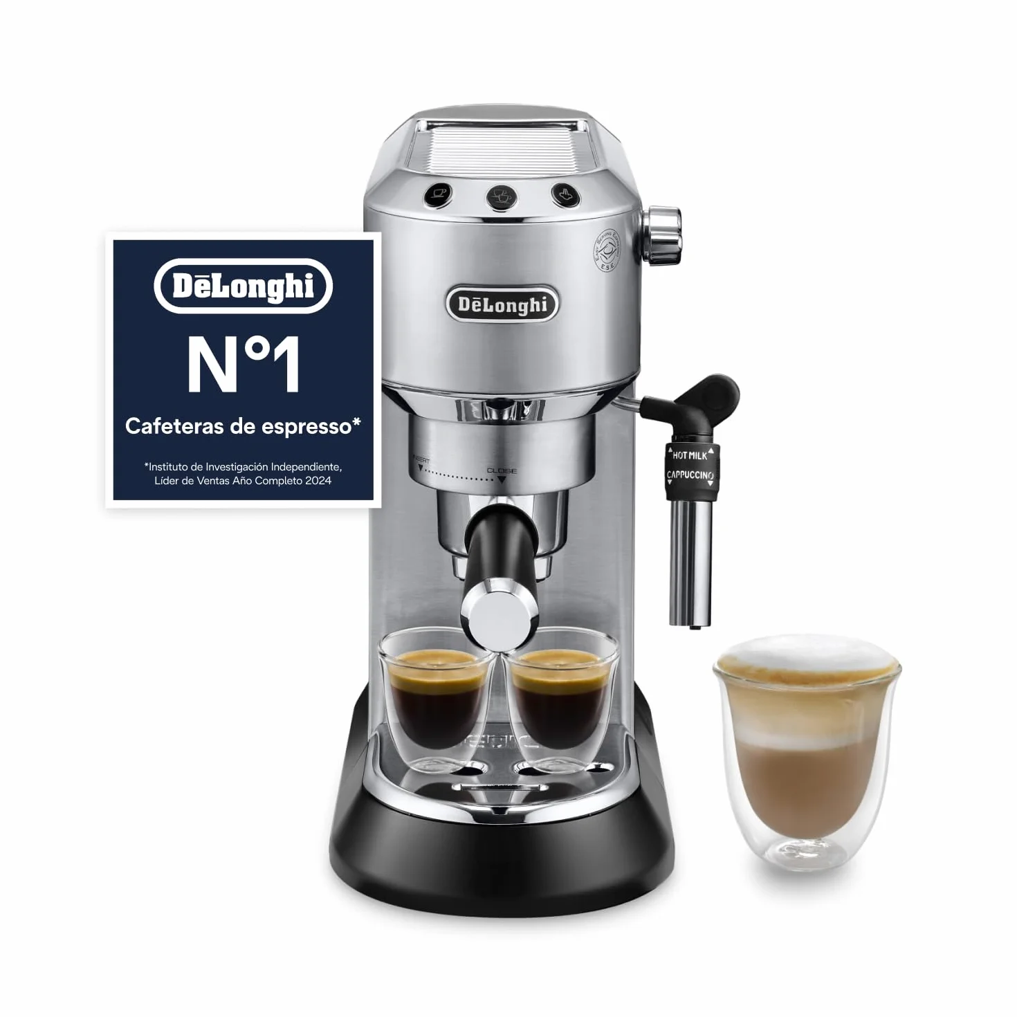 De'Longhi Dedica EC685.M Cafetera Espresso Bomba Acero Inoxidable 1.3L