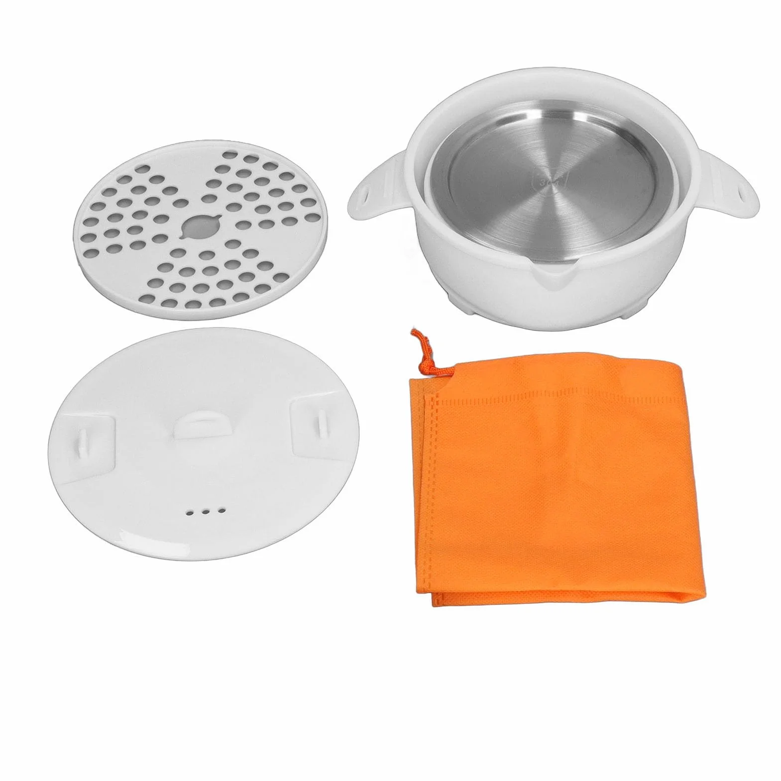 Fockety Olla Eléctrica Plegable Portátil 1.2L Silicona Grado Alimenticio
