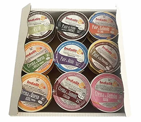 INDALITOS Surtido Variado Bandeja 18 Monodosis 25 gr