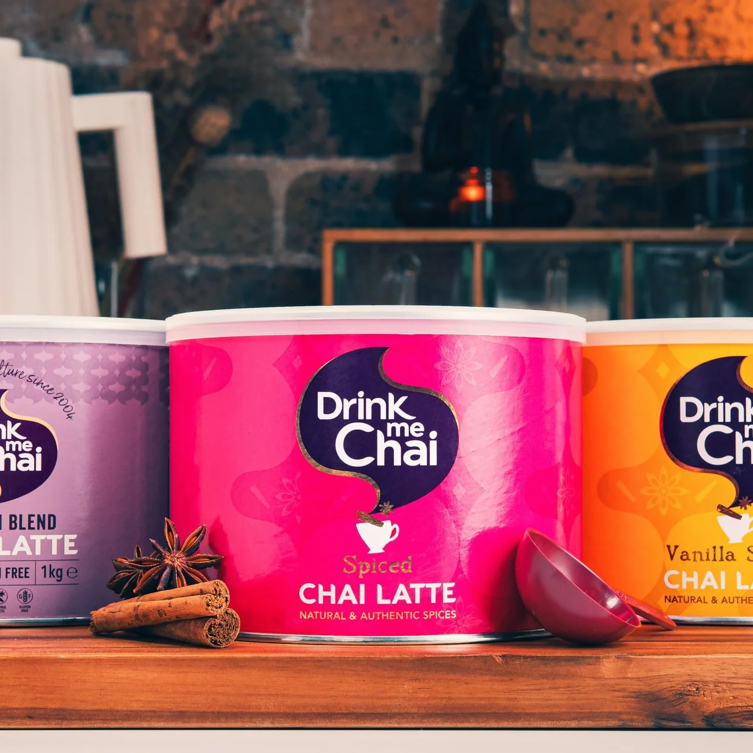 Drink Me Chai Spiced Chai Latte 1kg Proszek 50 Porcji