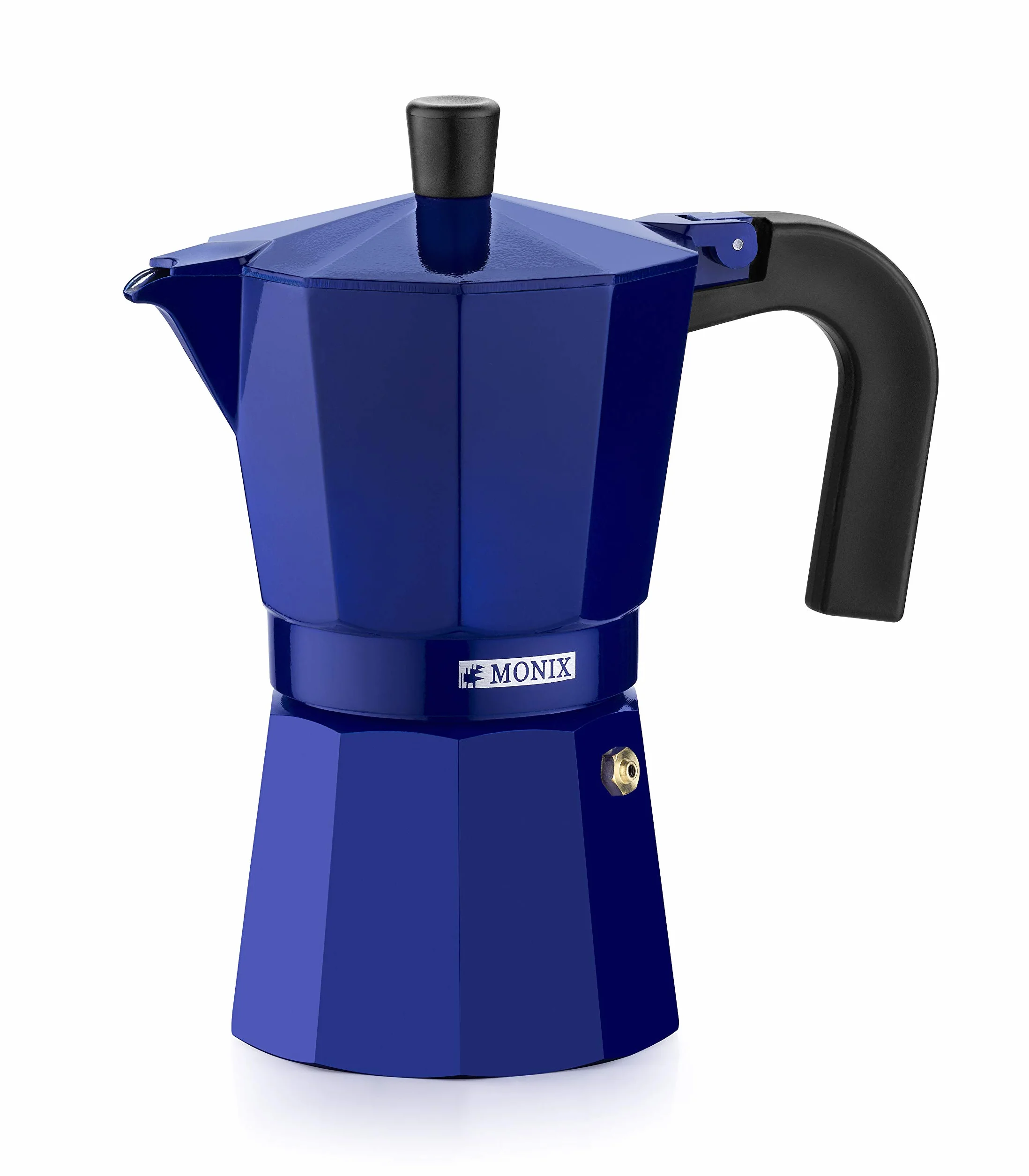 Monix Cobalto Cafetera Italiana 6 Tazas Aluminio 10 cm