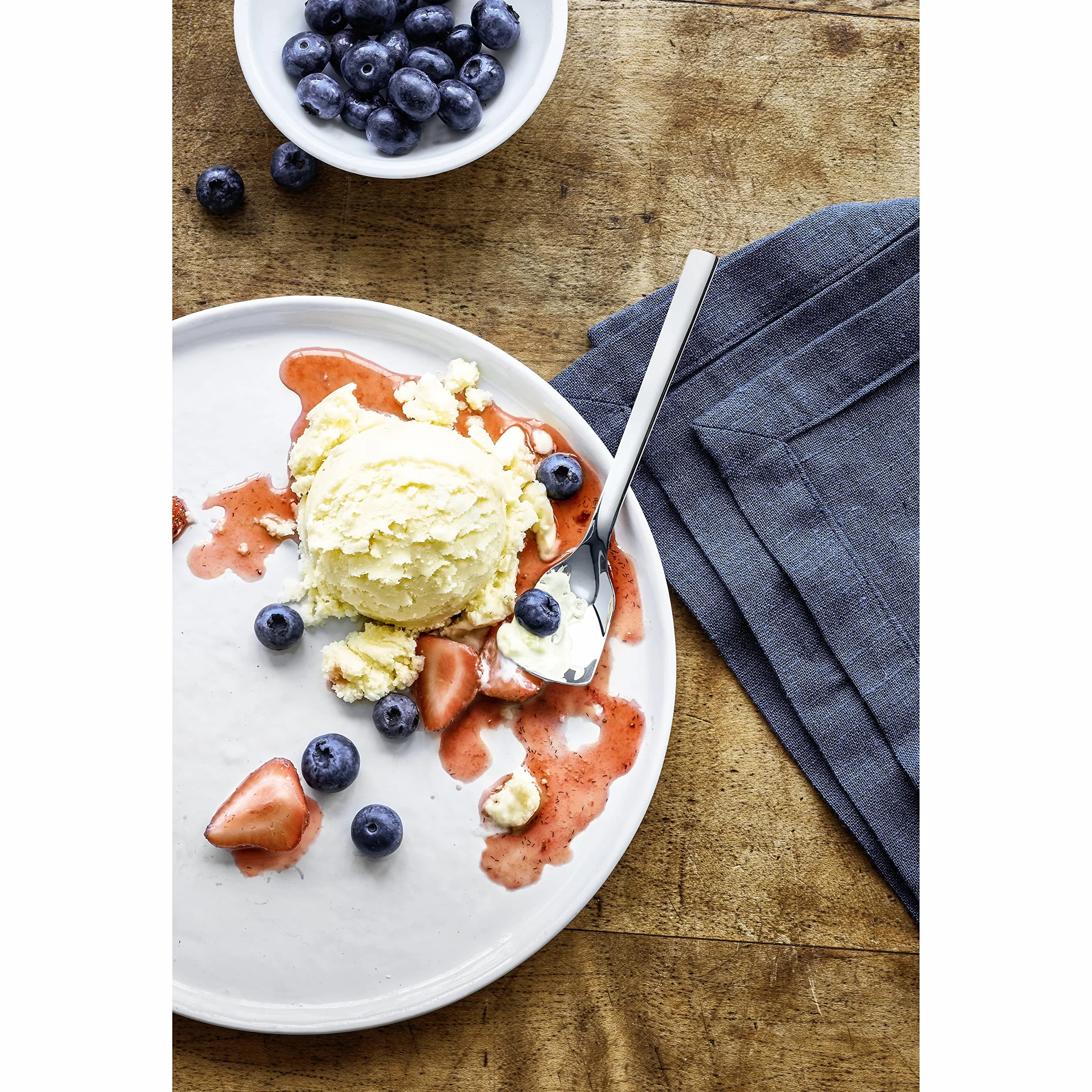 WMF Nuova Set 6 Cucharas para Helado 14 cm Acero Inoxidable Cromargan
