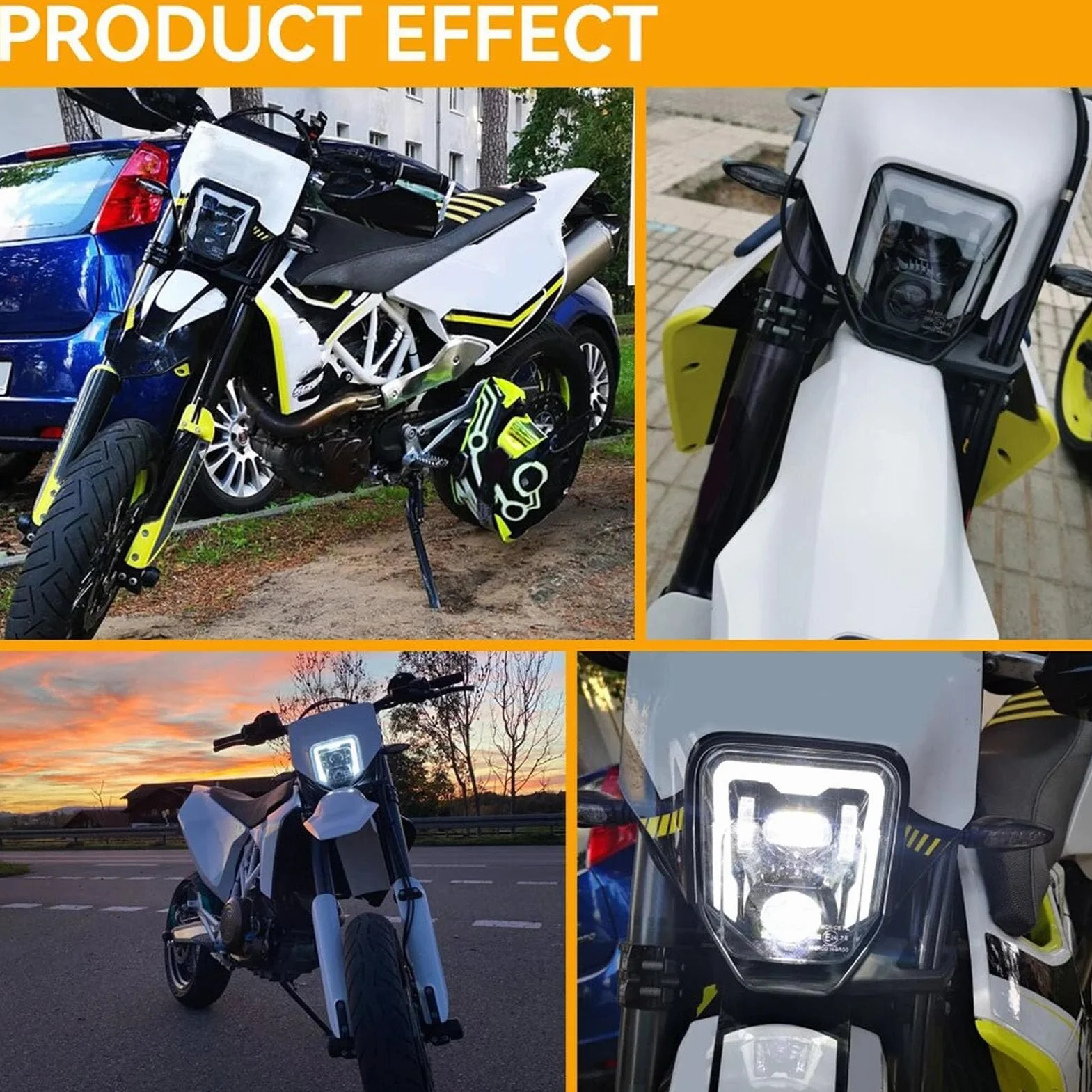 Iluminación excepcional, reemplazo de Mecha de luz de Cabeza de Motocicleta de Alta Durabilidad for el Modelo FC TC FE TE