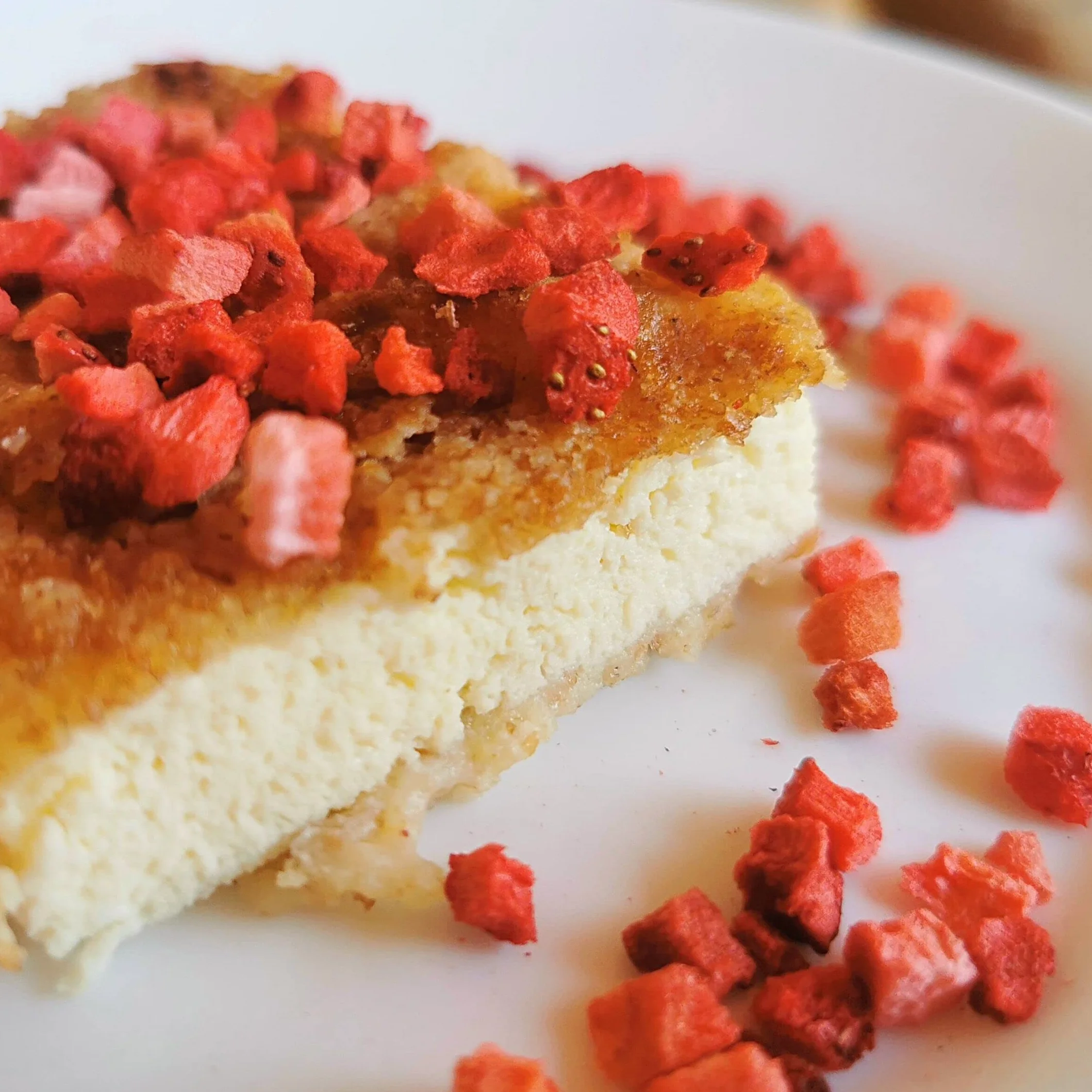 Fresa Liofilizada Piezas Pequeñas 100g Fruta Deshidratada Vegana Cruda Sin Azúcar ZingyZoo