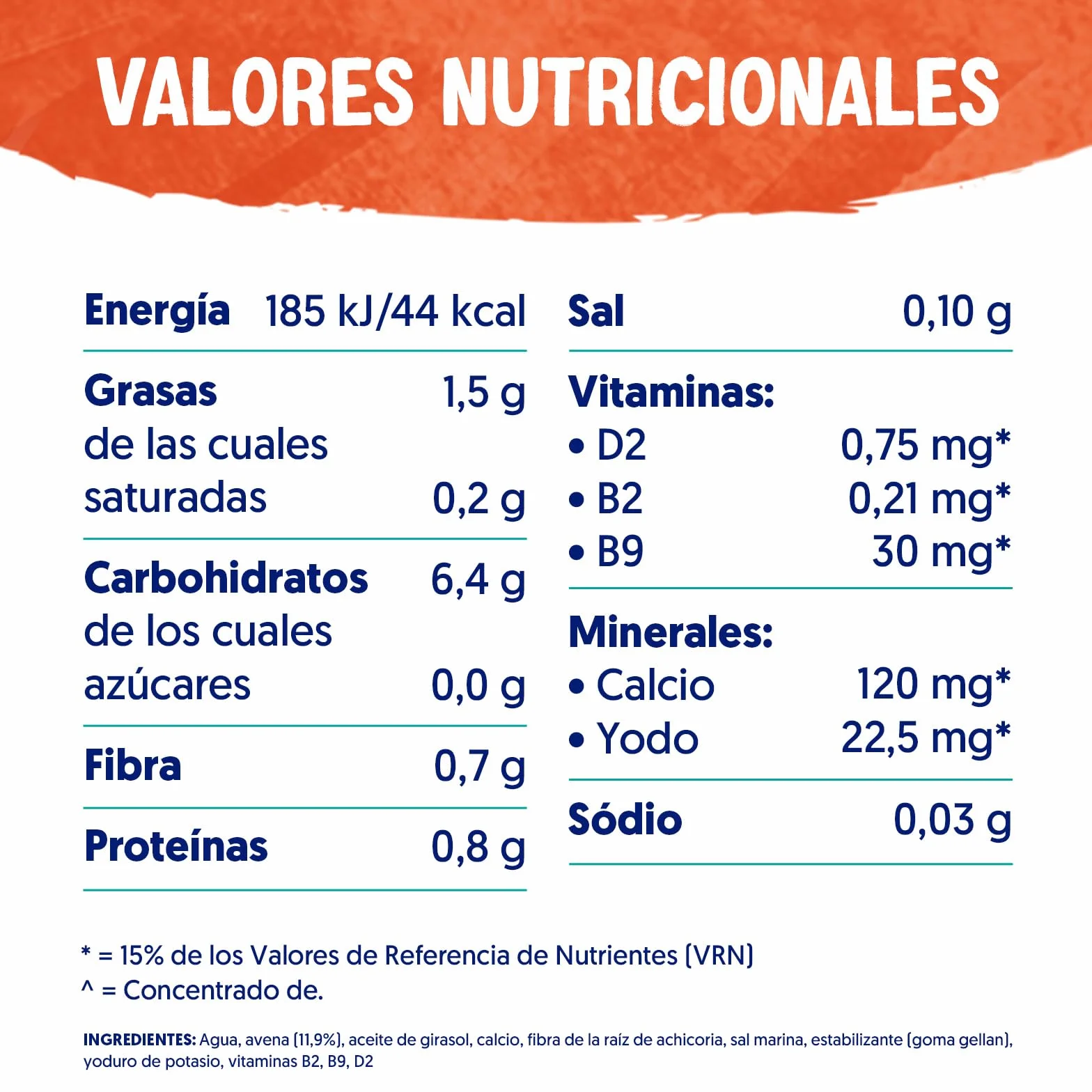 Alpro Bebida Vegetal de Avena sin Azúcar - Pack de 6 x 1L