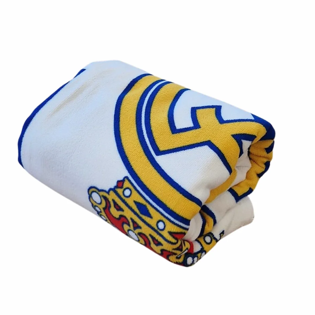 Toalla Real Madrid de Microfibra 170x90 cm 240 gsm 100% Poliéster