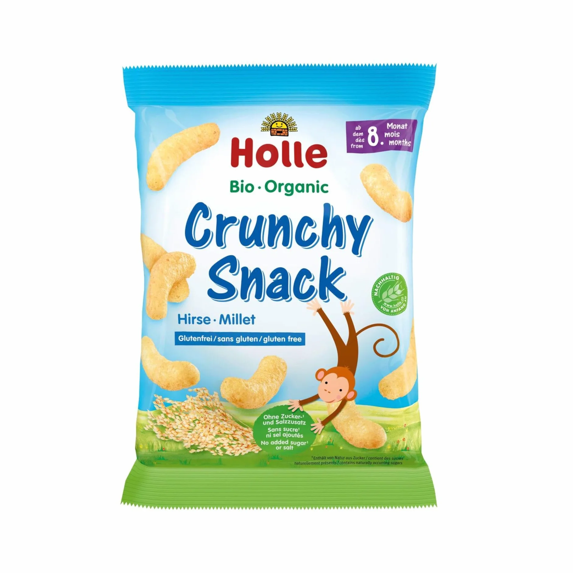 Mijo Snacks Crujientes 25g ECO 8 meses