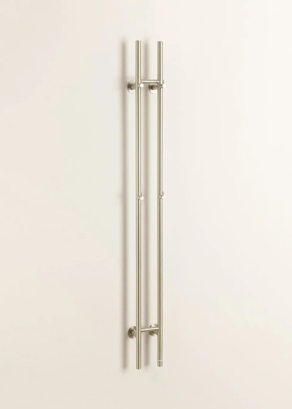 CREATE/Warm Towel Tube/Toallero eléctrico de Barra/Diseño Vertical, 2 ajustes Temperatura, Temporizador, Acero Inoxidable, 120W