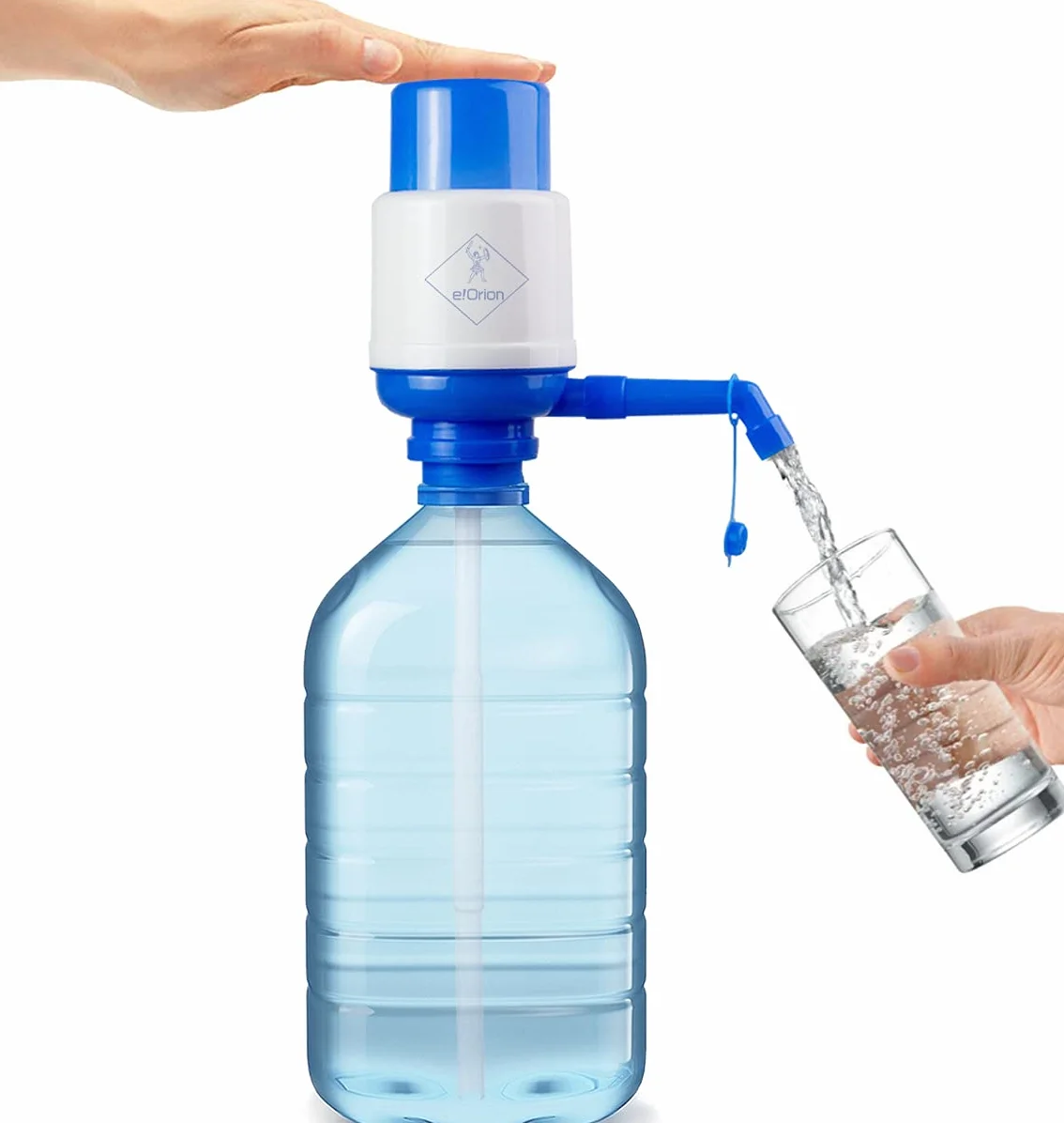 Bomba Manual Dispensador Agua para Garrafas 2.5-10L Tapón 38mm 48mm