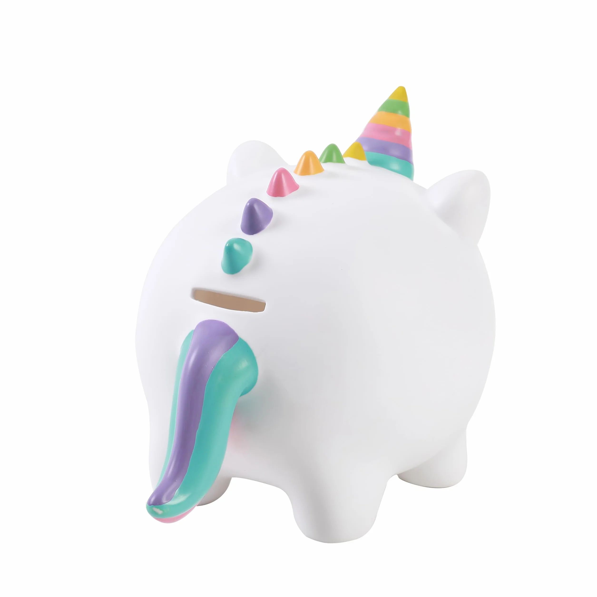 I-TOTAL® Hucha Divertida Decorativa Monedero de plástico Resistente Unicorn
