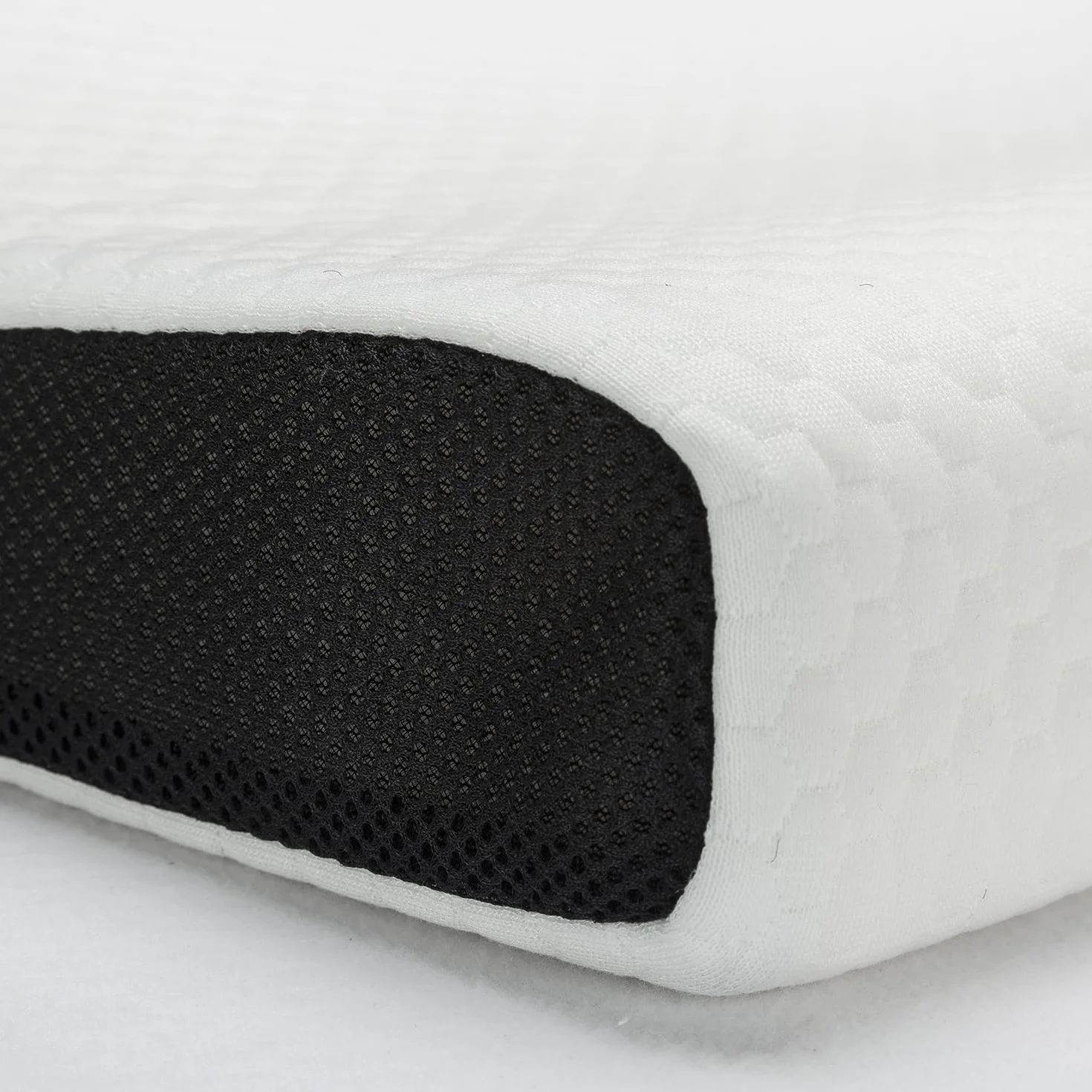 PIKOLIN Home AH32 - Pack de 2 Almohadas viscoelásticas ergonómicas de Doble Funda para Dormir de Lado o Boca Arriba de firmeza Media