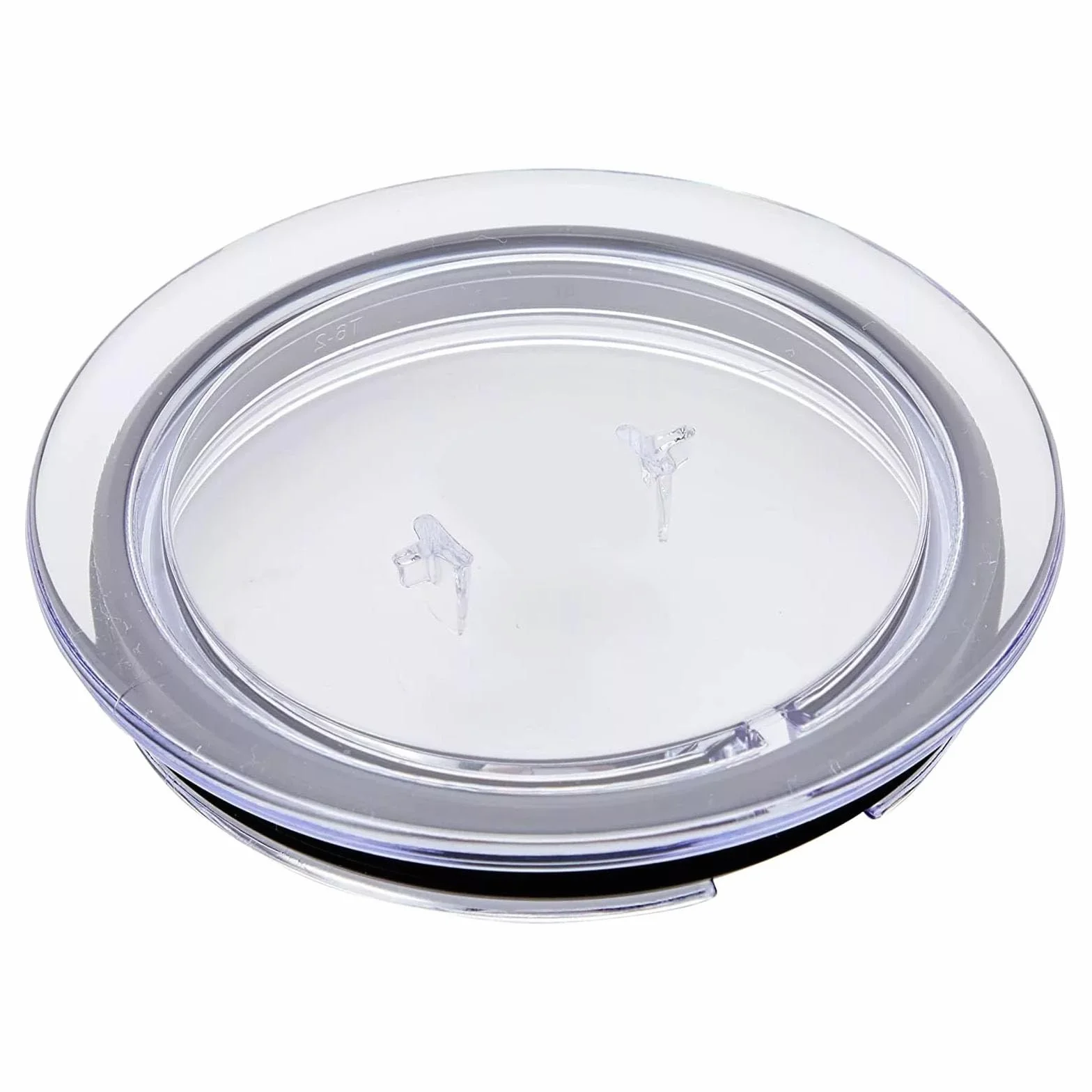Tapa espumador de leche, piezas de repuesto para Nespresso Aeroccino 3, 3R 3R 3594 Citiz EN266 EN267 3594 piezas 93271 (transparente)