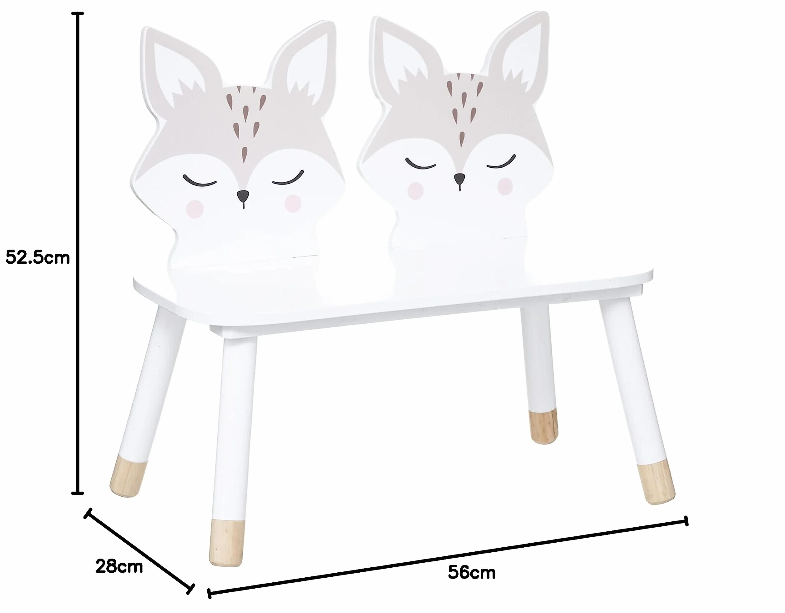 Atmosphera Banco para niños Renard Madera