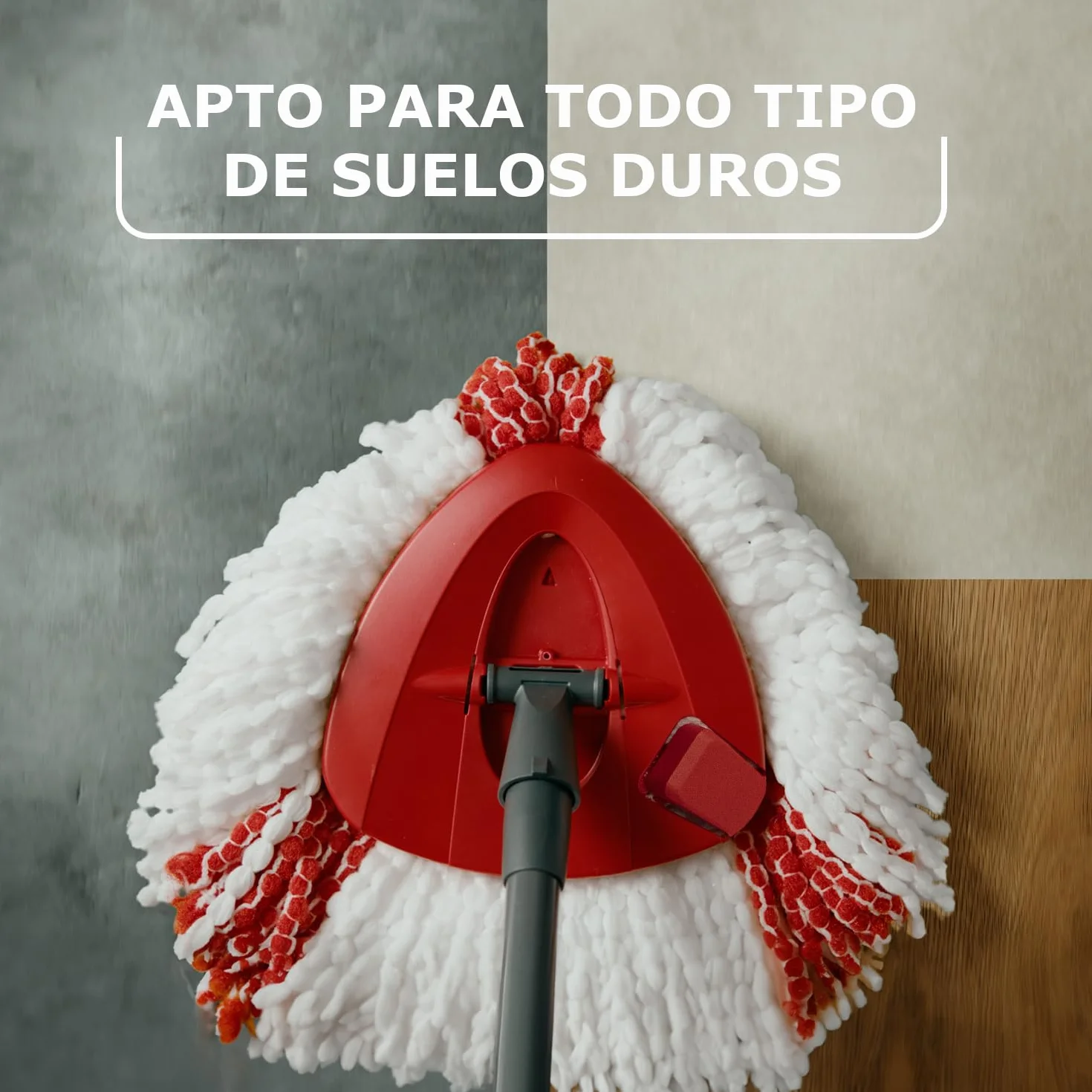 Vileda Turbo Recambio Original para Fregona, Pack de 2