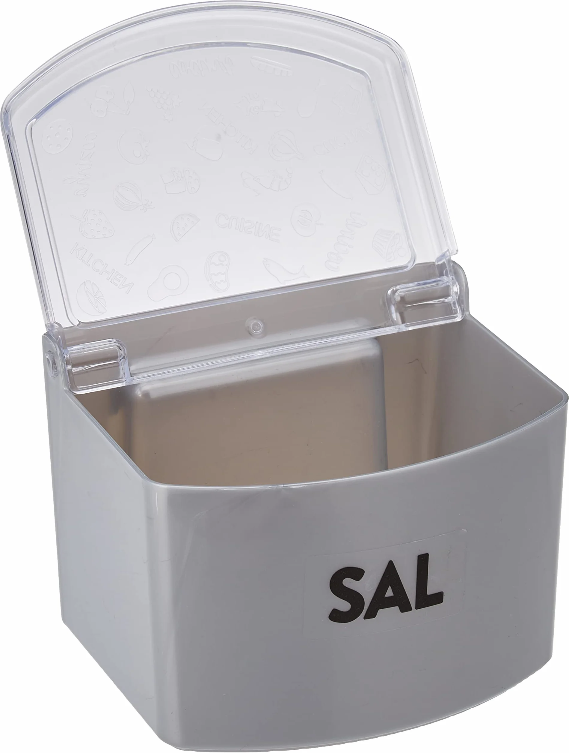 Metaltex SALERO Cocina PLASTICO con Tapa, único, Estándar