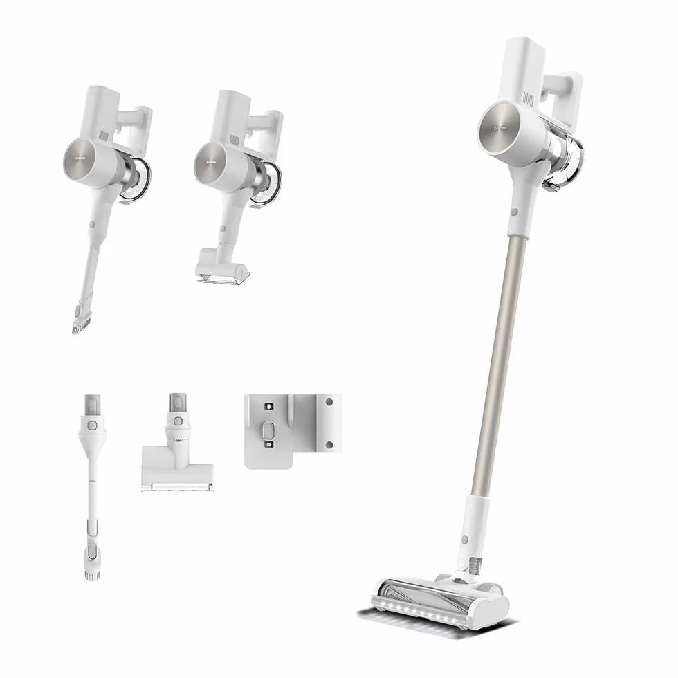 XIAOMI Aspiradora inalámbrica G20, 25 kPa, 150 AW, 60 min autonomía, filtración 99.9%, luz frontal para polvo