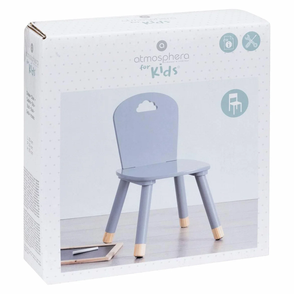 Atmosphera - Silla Infantil 'Douceur' Gris