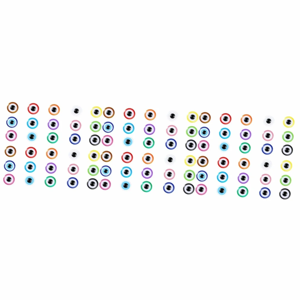 DOITOOL 3 Cajas Kit de Compartimentos de Cuentas de Ojo Turco para Manualidades Abalorios DIY para Pulseras Collares y Accesorios de Joyería Artesanal