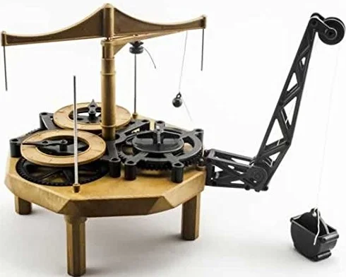 Davinci Reloj de péndulo volador base 6 pulgadas diámetro 5.5 pulgadas T