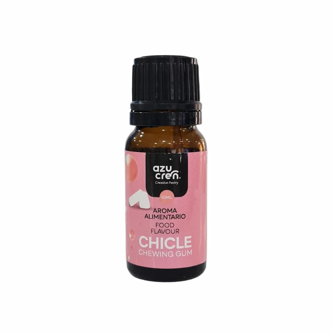 Saborizante para Repostería 10 ML Chicle - Aroma y Sabor para Tartas, Bizcochos y Galletas