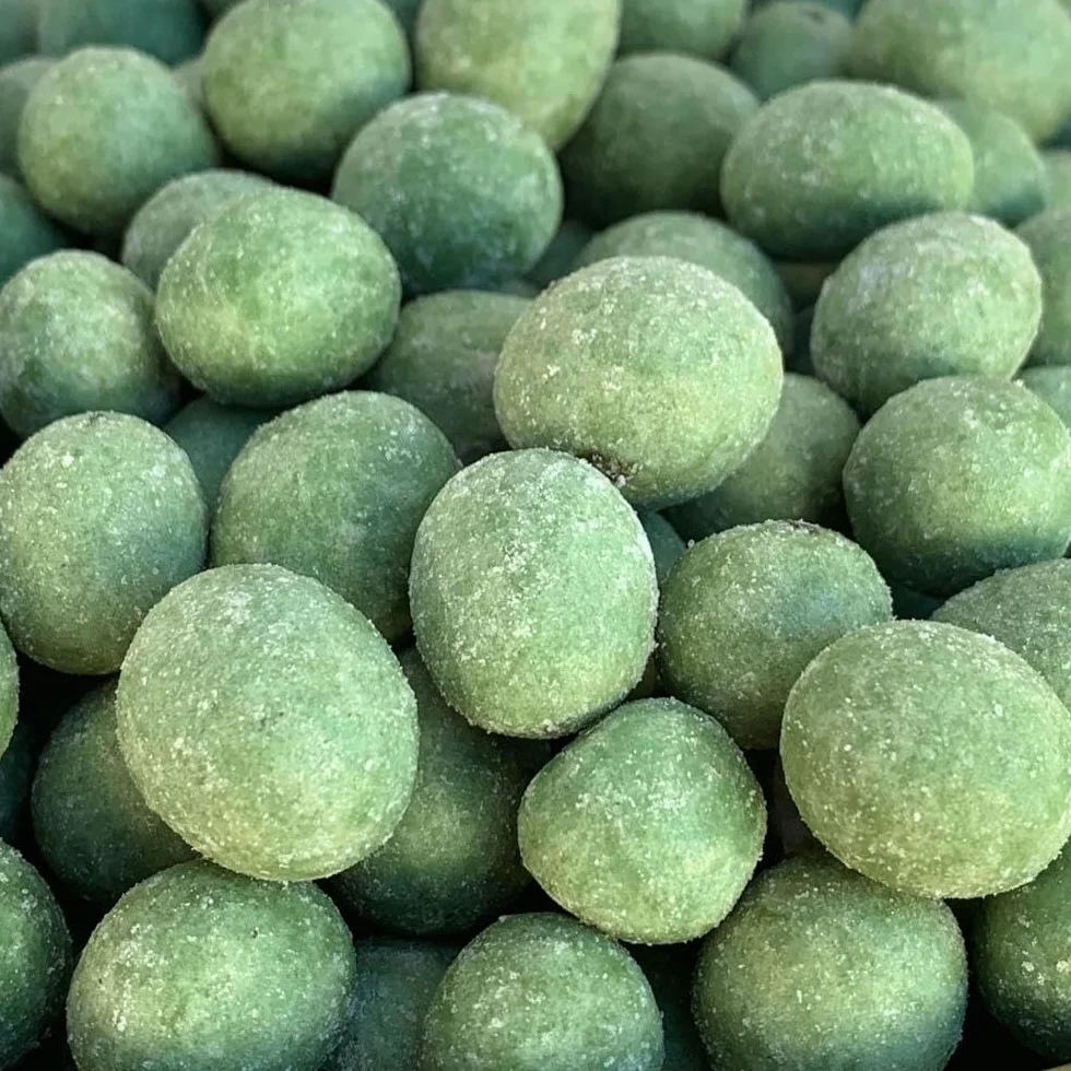 500gr Cacahuetes Wasabi Frutos Secos Naturales Sabor Picante y Exótico