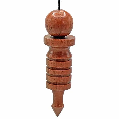 Péndulo de radiestesia de madera ANKH OSIRIS 8 cm