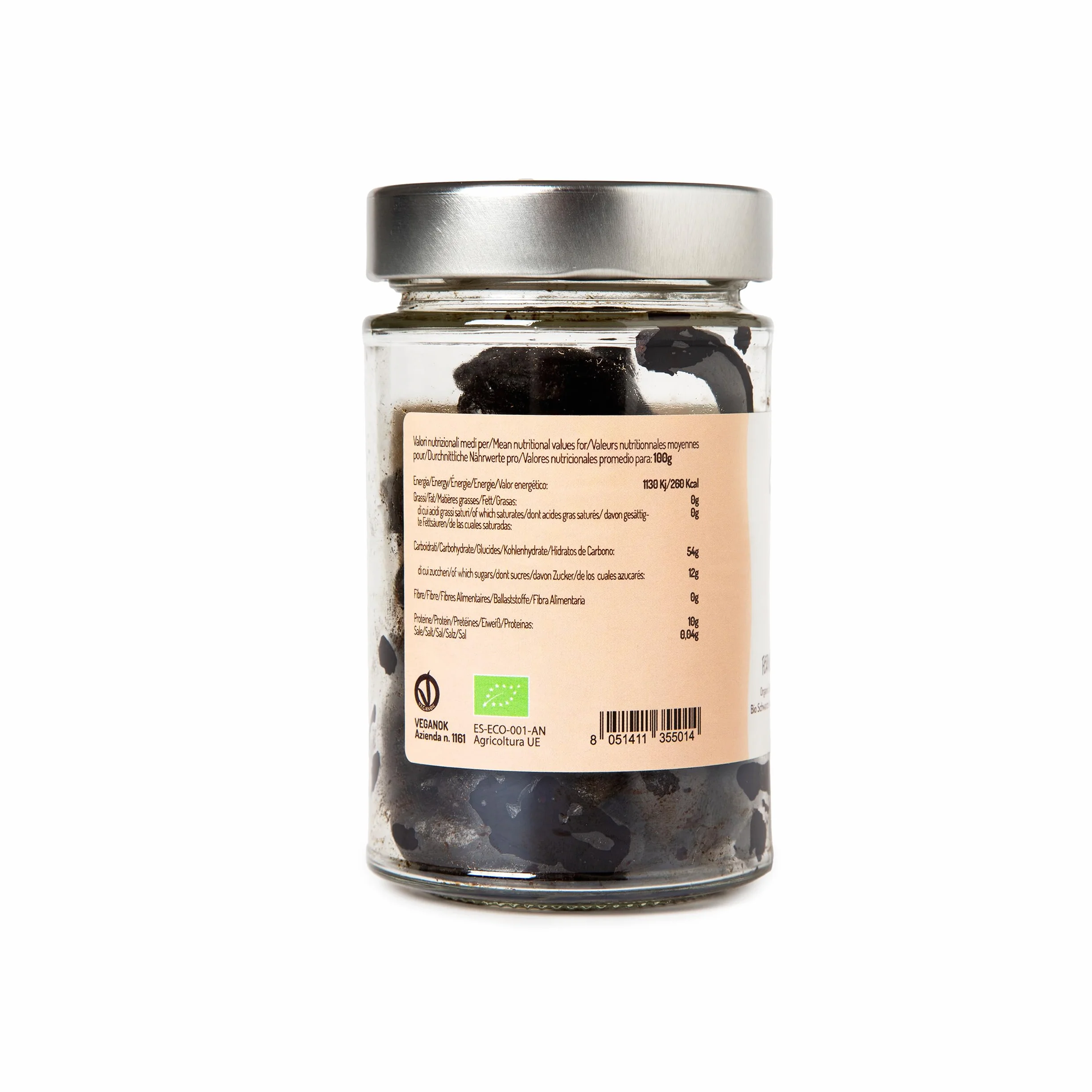 Ajo Negro Ecológico Fermentado 200g - Rico en Sales Minerales, Energizante y Antioxidante
