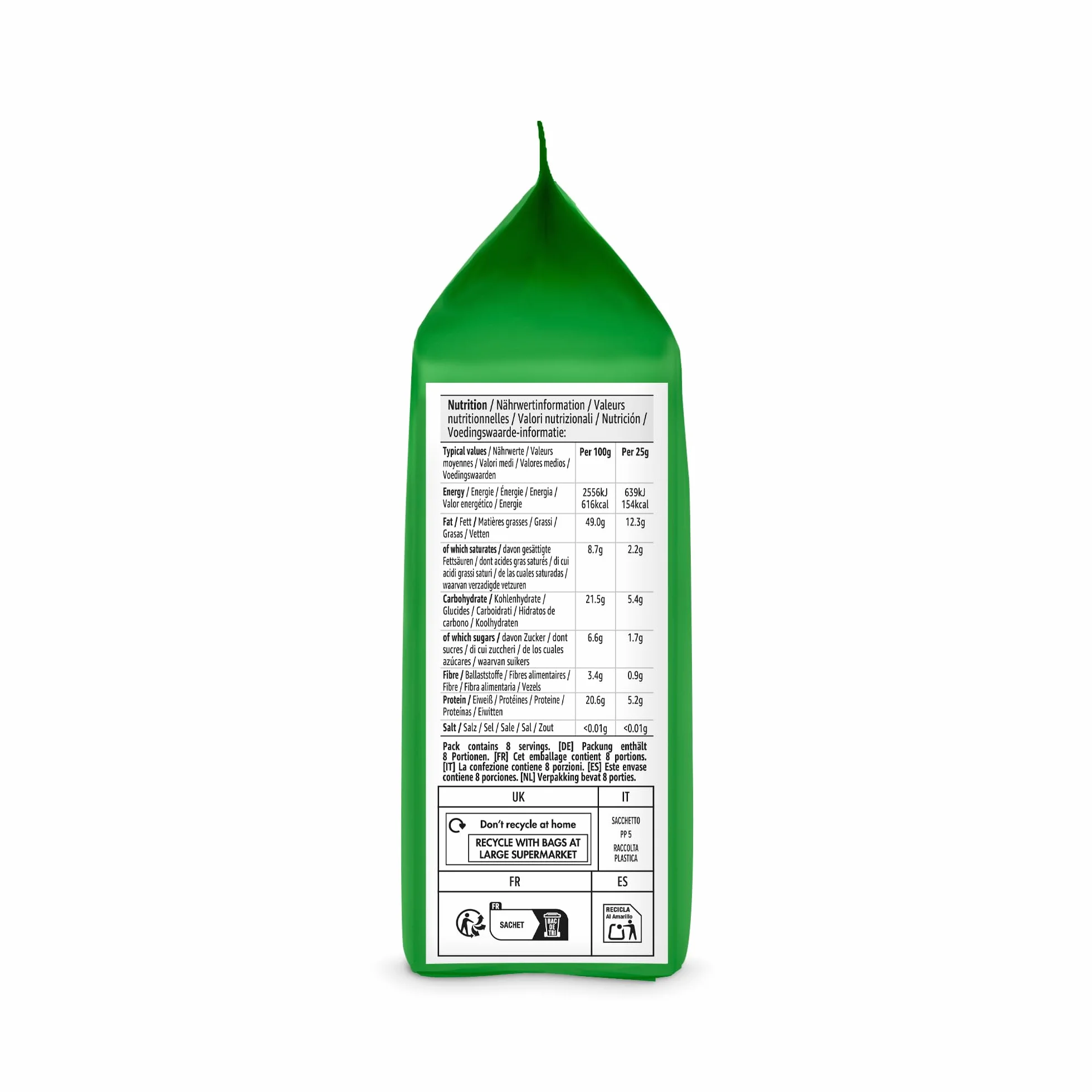 Anacardos Enteros Sin Sal 200g by Amazon