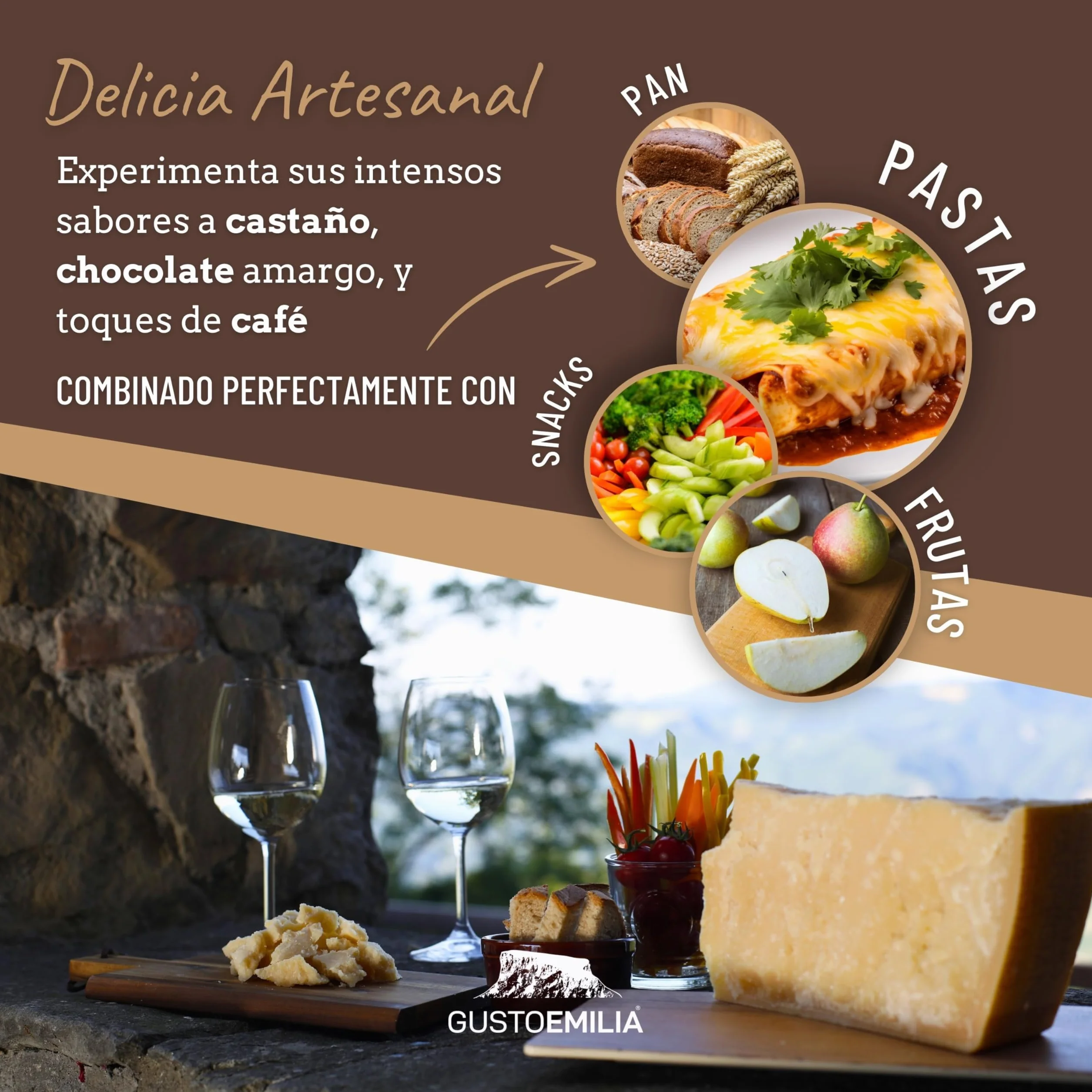 Parmigiano Reggiano 48 Meses de Maduración 1 kg